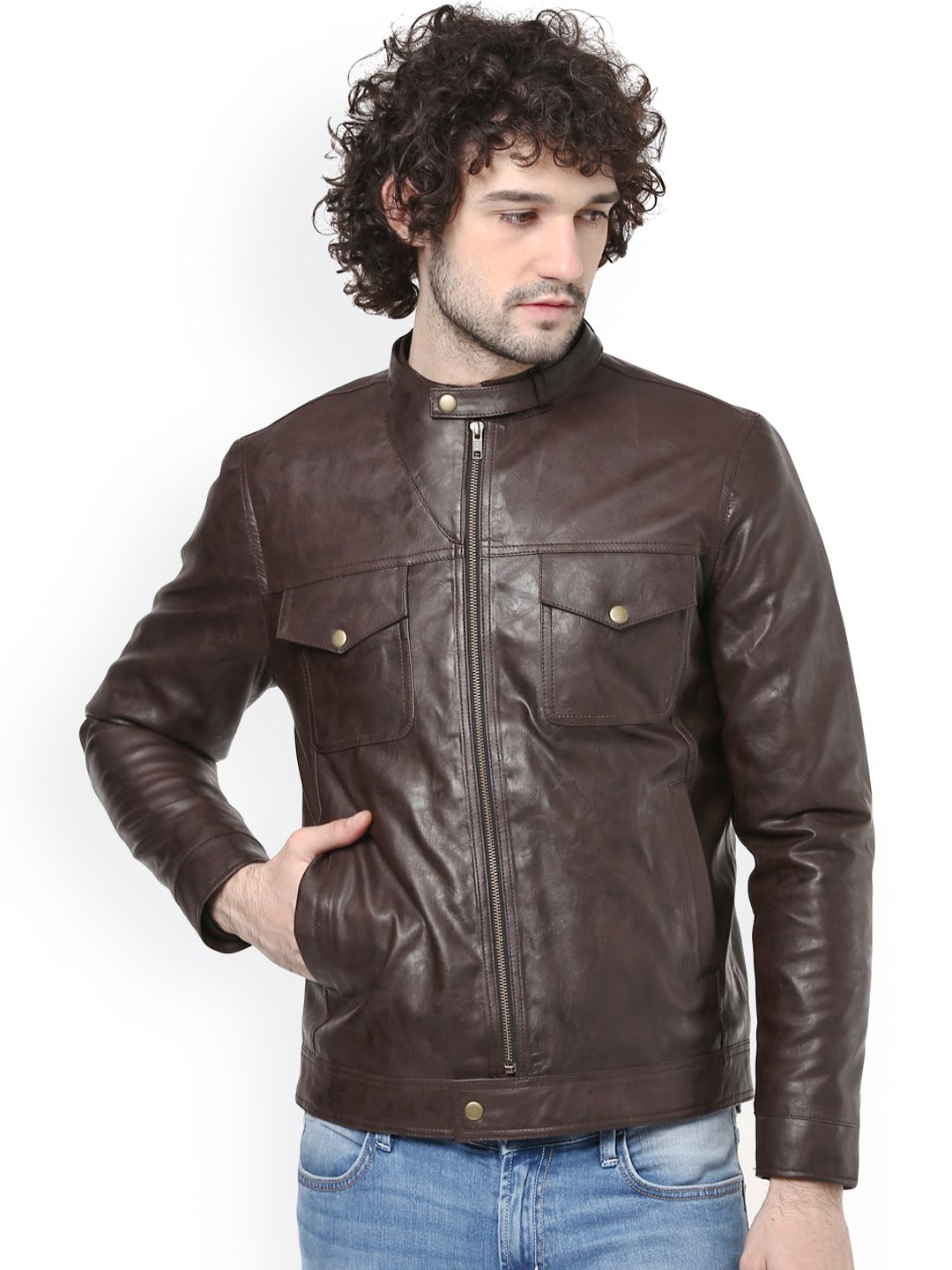Jackets Leather Denim For Men Women Myntra