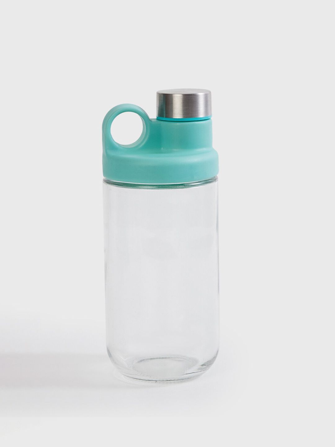 Home Centre Teal Blue Solid Plastic Water Bottle 800ml Price in India