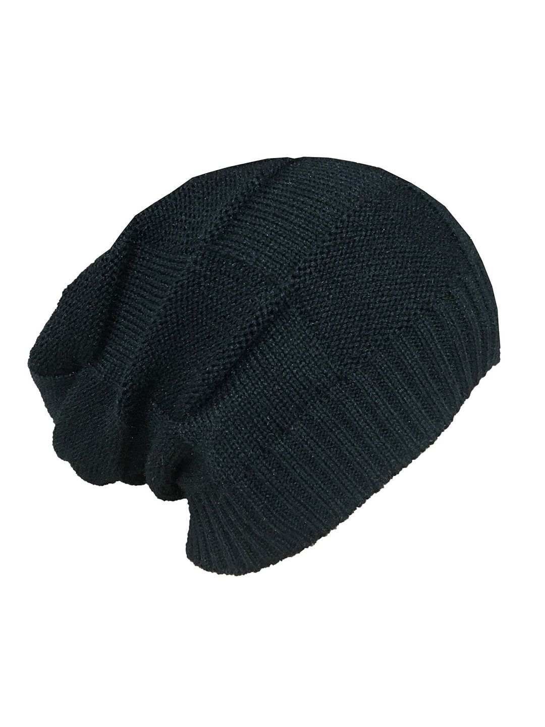 Gajraj Unisex Black Beanie Price in India