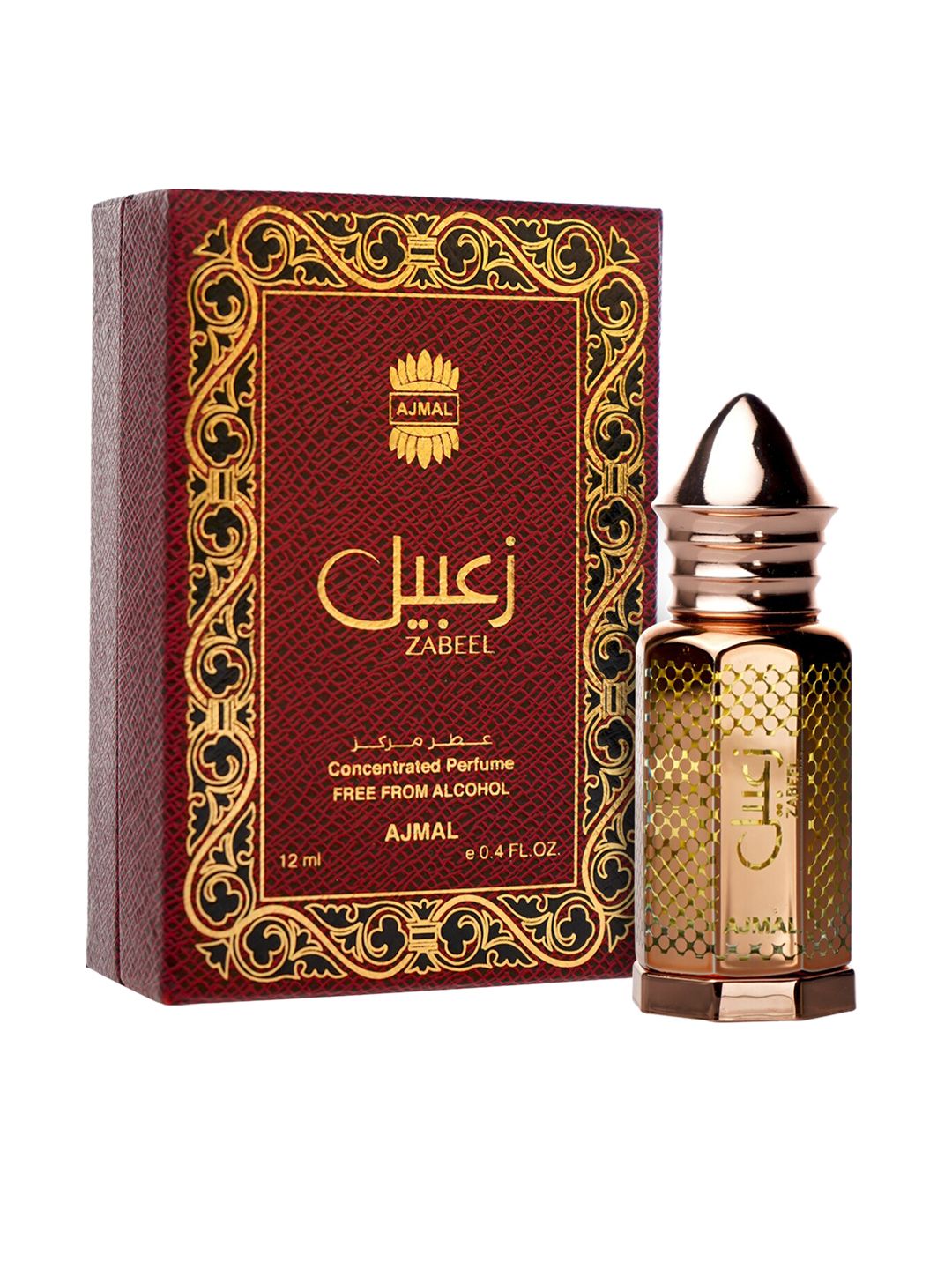 Ajmal Zabeel Concentrated Roll-On Perfume - 12 ml Price in India