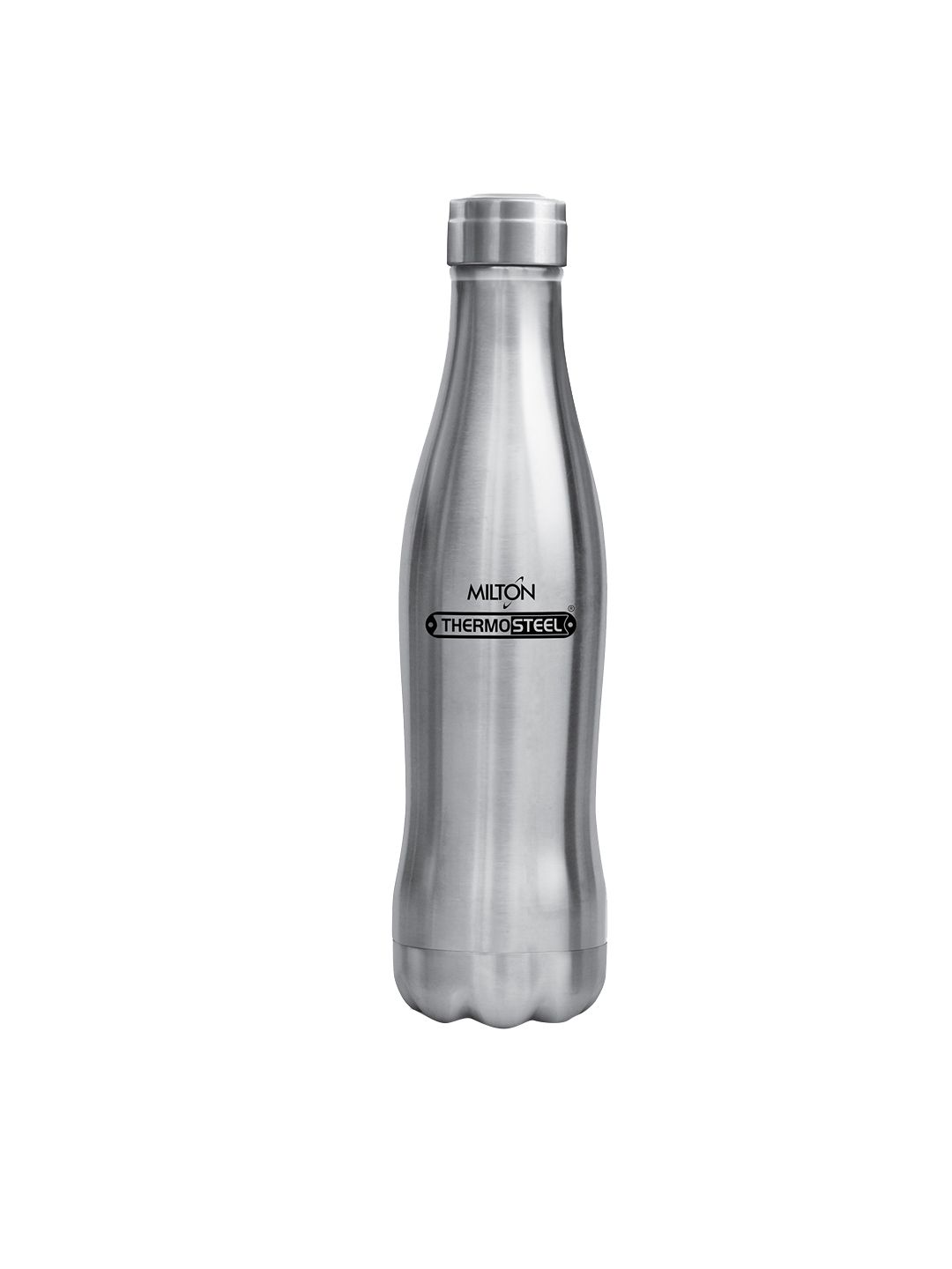 Milton Unisex Silver-Toned Vacuum Flasks Thermosteel Flip Lid Water Bottle 600ml Price in India