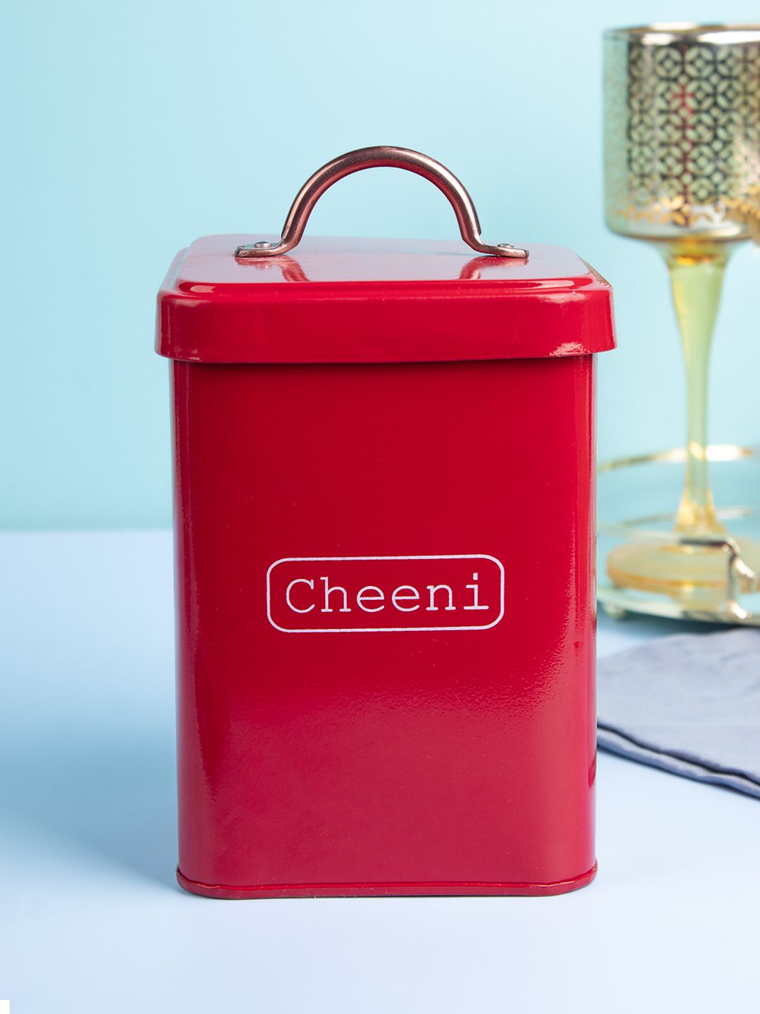 MARKET99 Red Storage Chini Jar Price in India