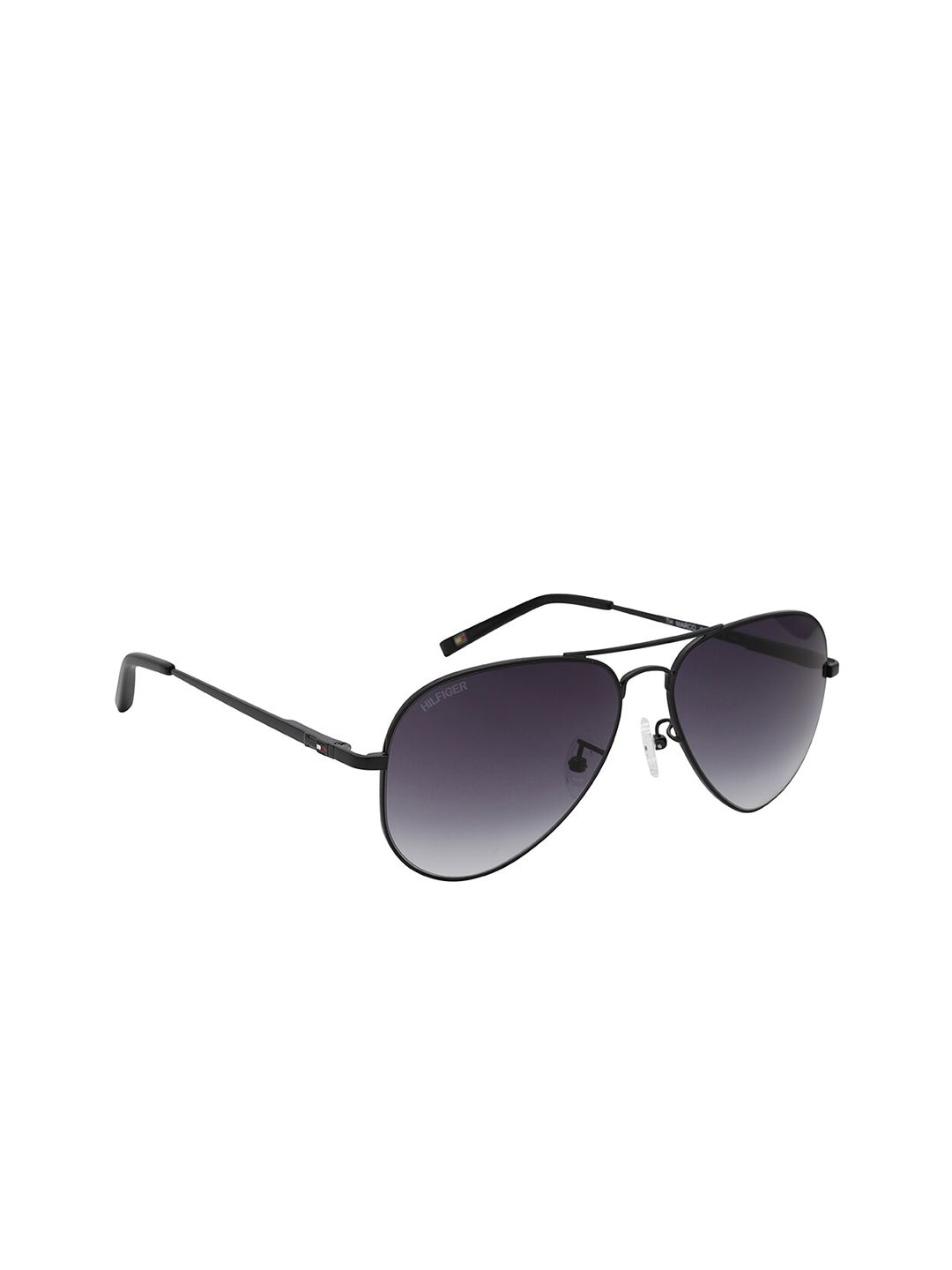 Tommy Hilfiger Unisex Grey Lens & Aviator Sunglasses with UV Protected Lens TH Marco C5 58 Price in India