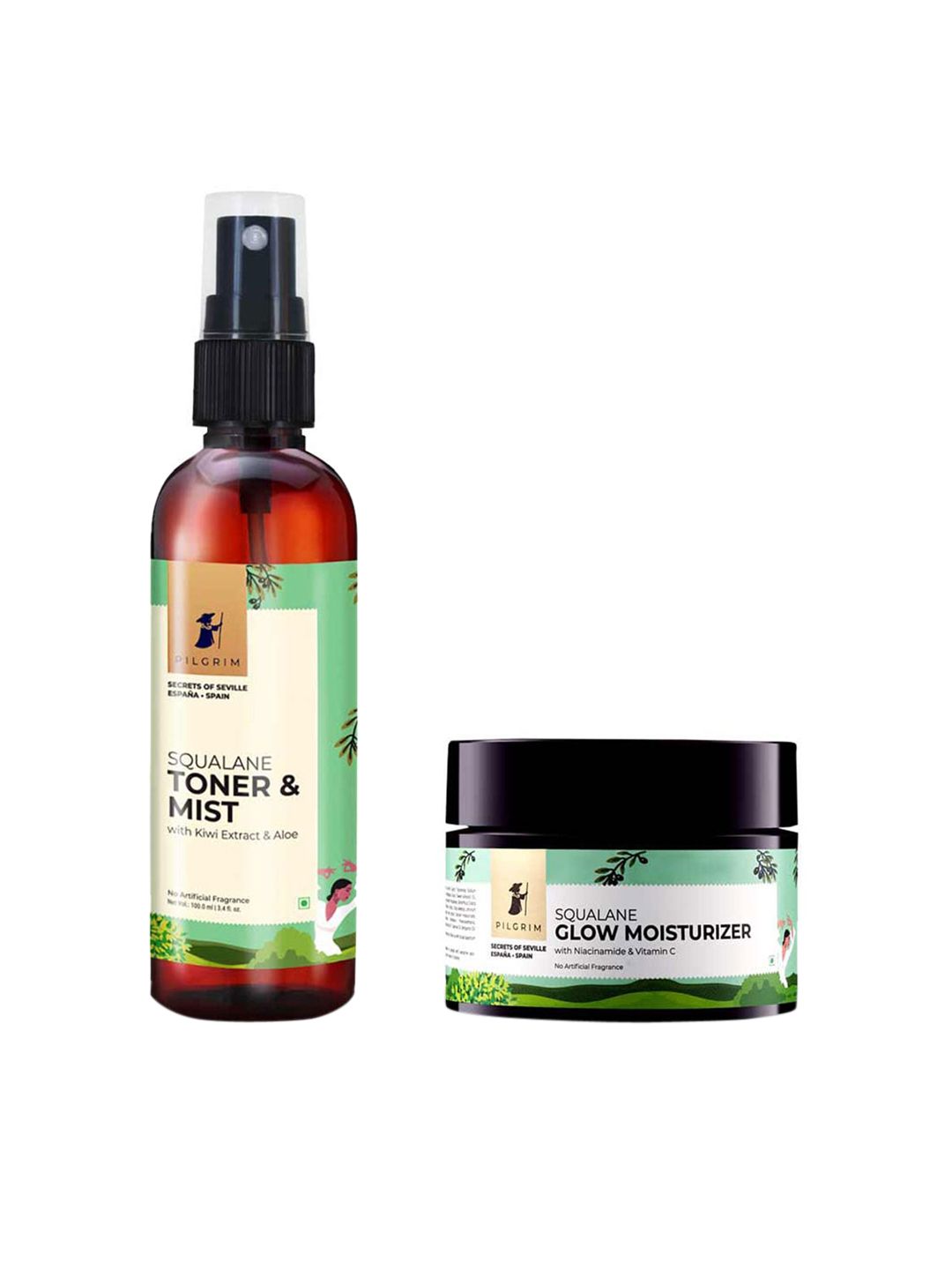 Pilgrim Green Must-Have Radiant Skin Combo