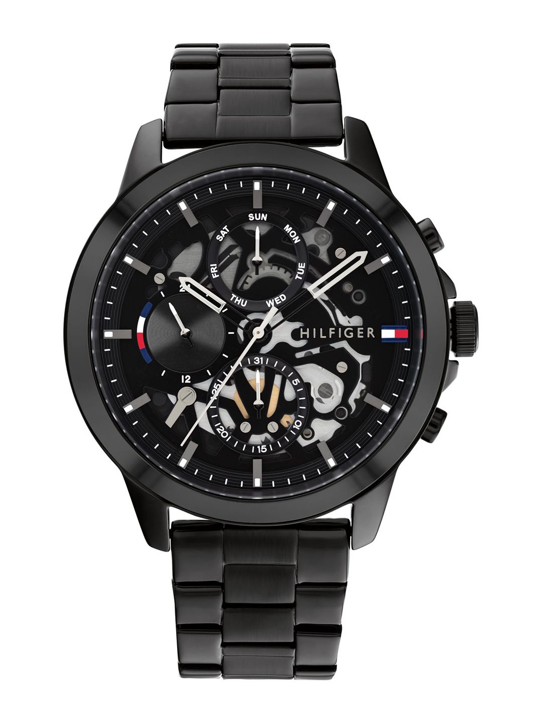 Tommy Hilfiger Tommy Hilfiger Multifunction Analog With Black Dial Watch For Men - Neth1710478