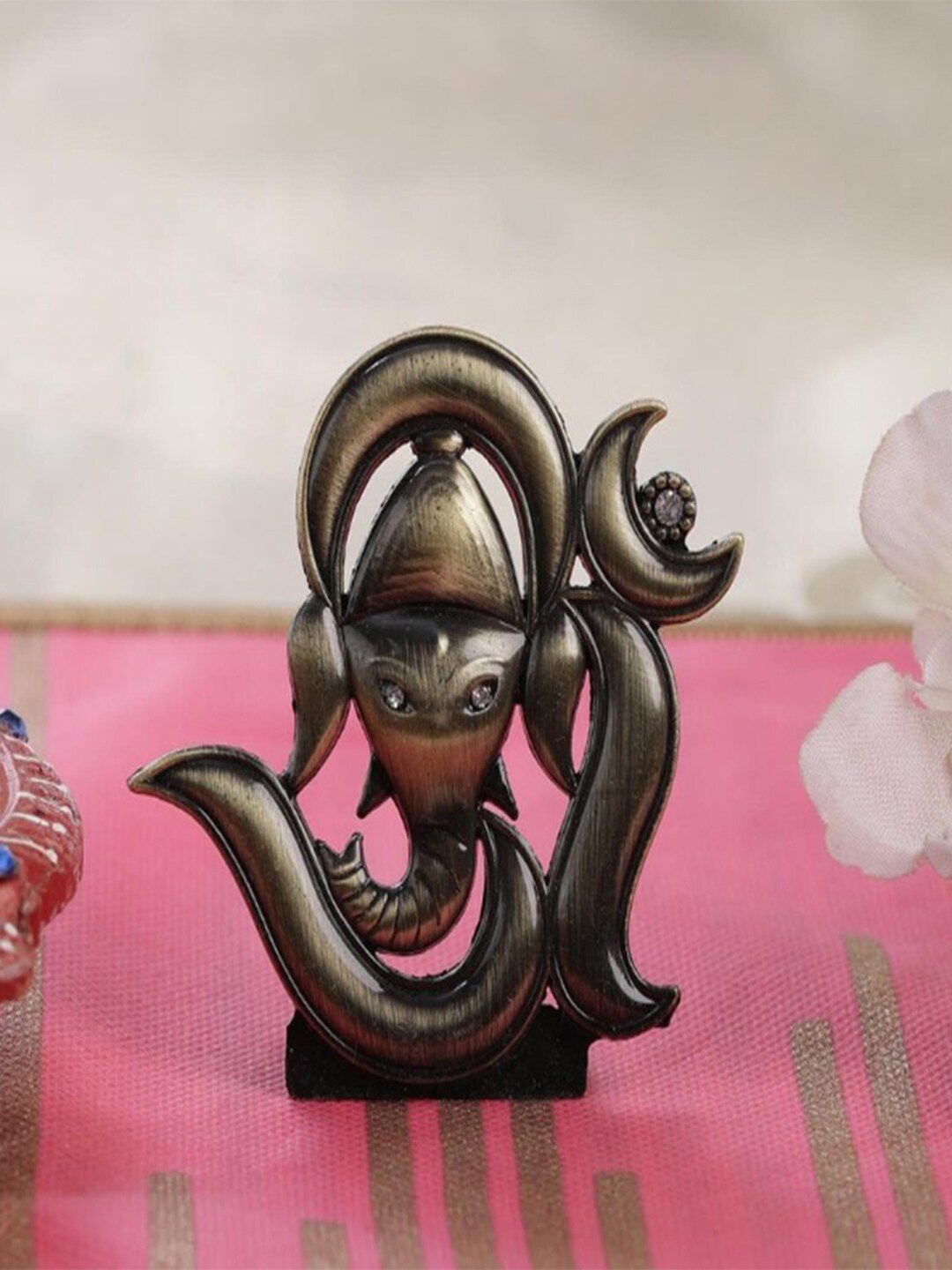 Gallery99 Metallic-Toned  Lord Ganpati Idol Showpiece Price in India