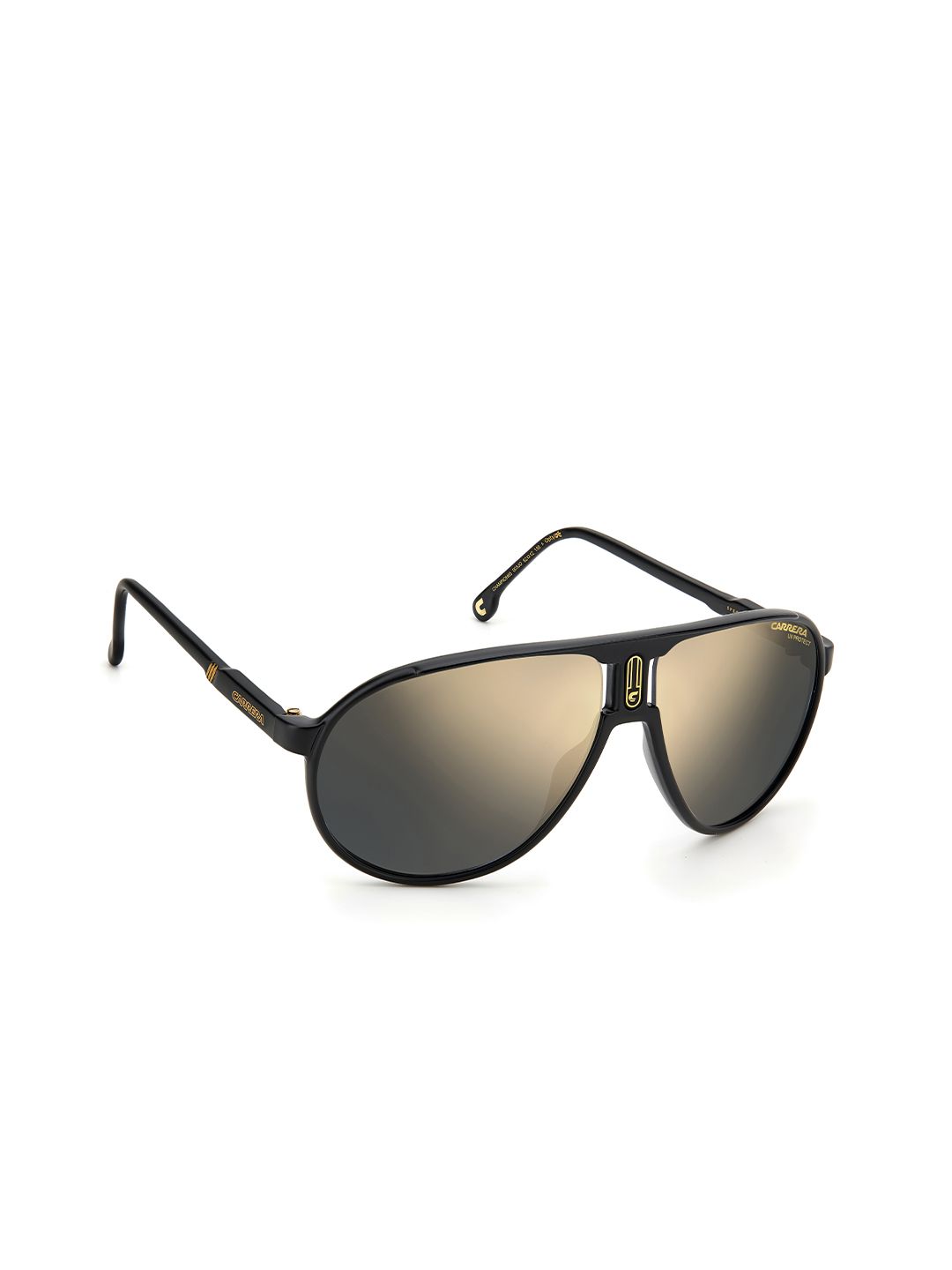 Carrera Unisex Brown Lens & Black Other Sunglasses with UV Protected Lens Price in India