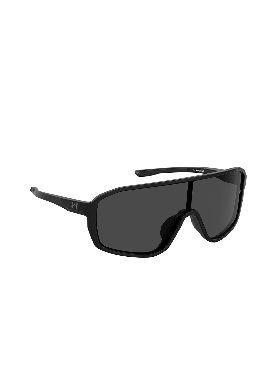 UNDER ARMOUR Men Grey Lens & Black Oversized Sunglasses 20476280799KA