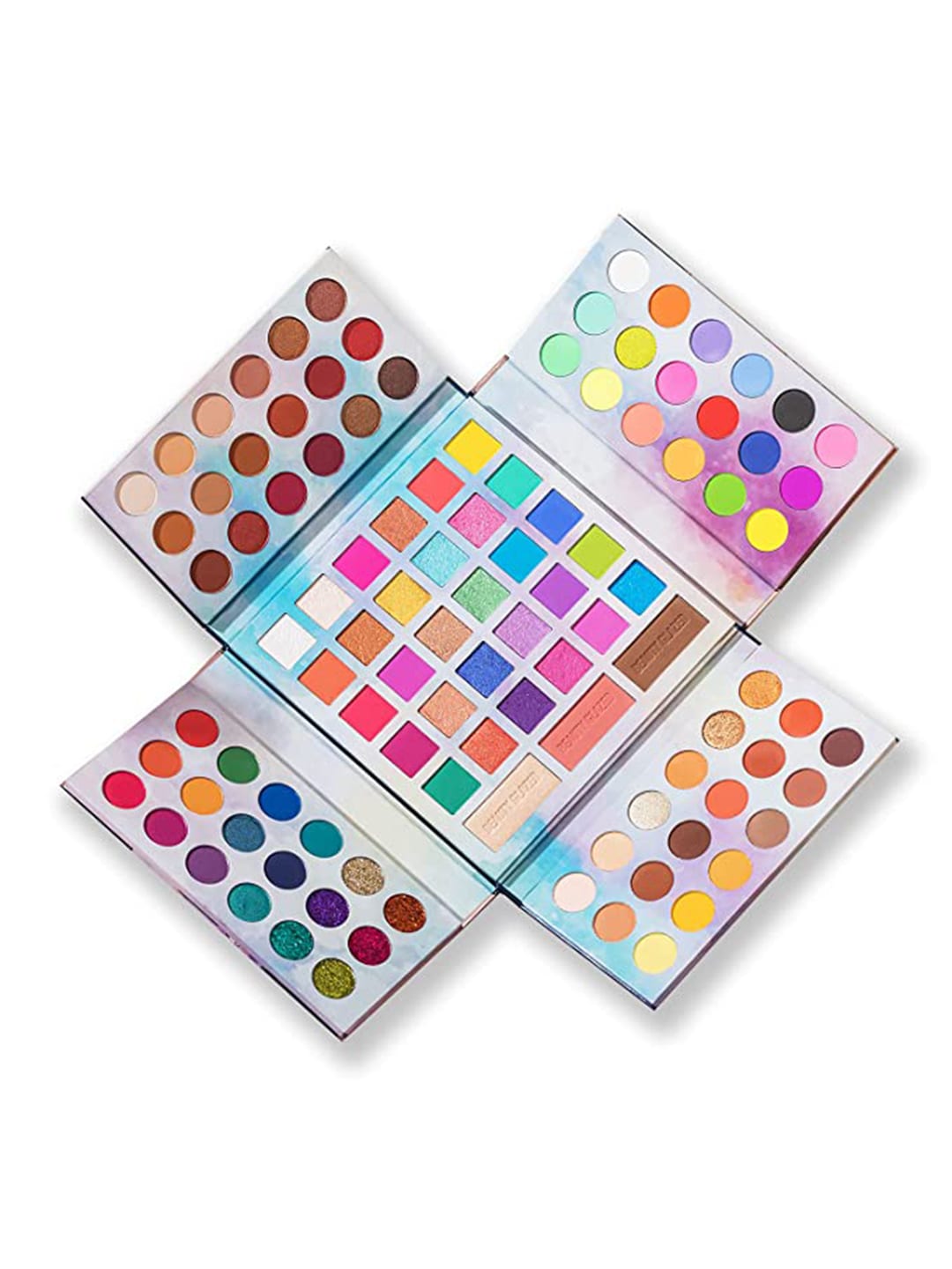 BEAUTY GLAZED 5 in 1 Pastel Paradise 105 Colors Neon Glitter Shimmer Eyeshadow Price in India