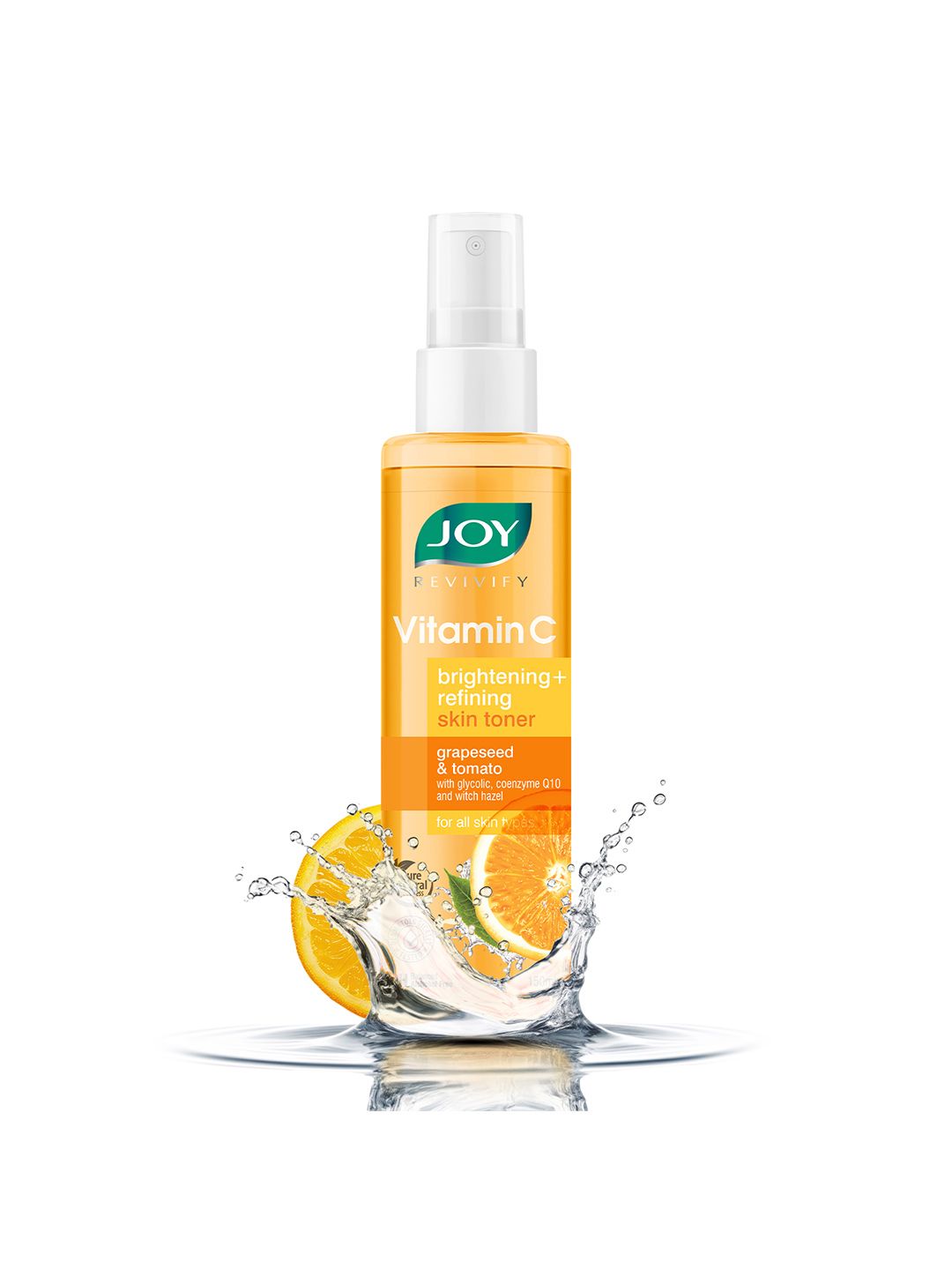 JOY Alcohol Free Hydrating Vitamin C Face Toner for All Skin Types - 150ml