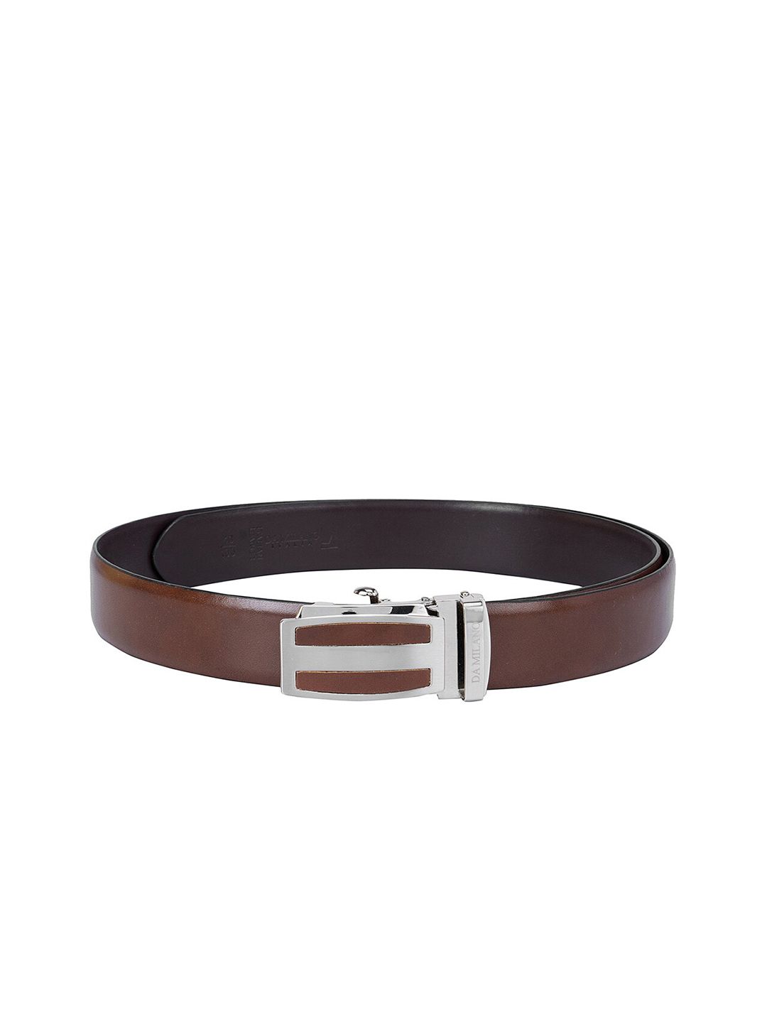 Da Milano Women Brown Solid Casual Leather Belt Price in India