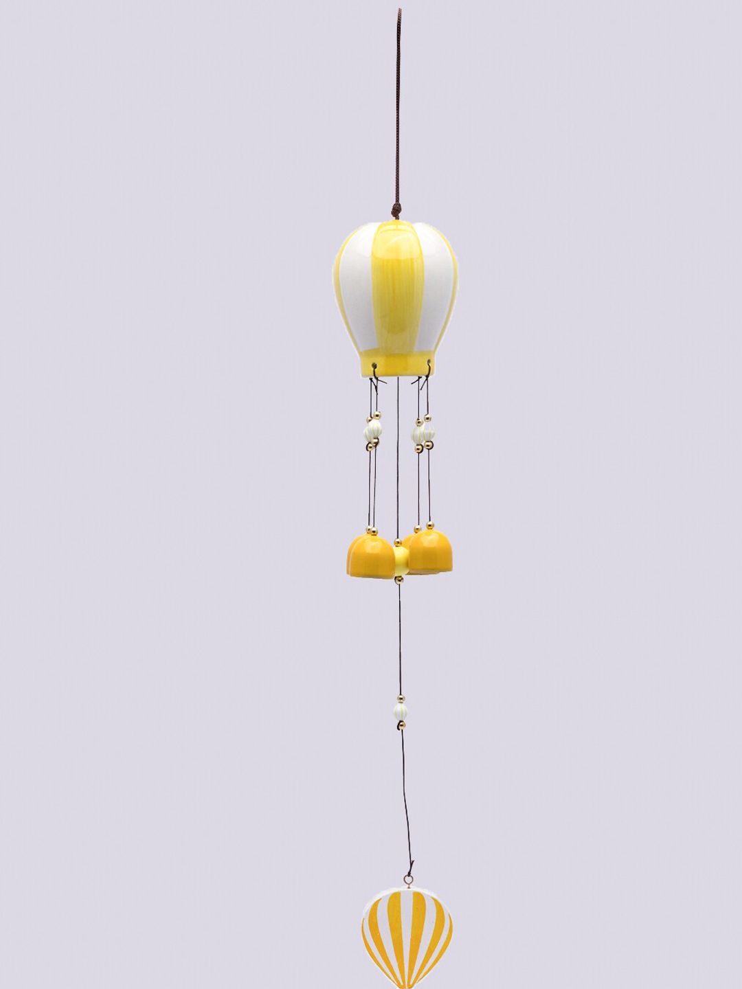 MARKET99  Yellow & White Decorative Wind Chime Price in India