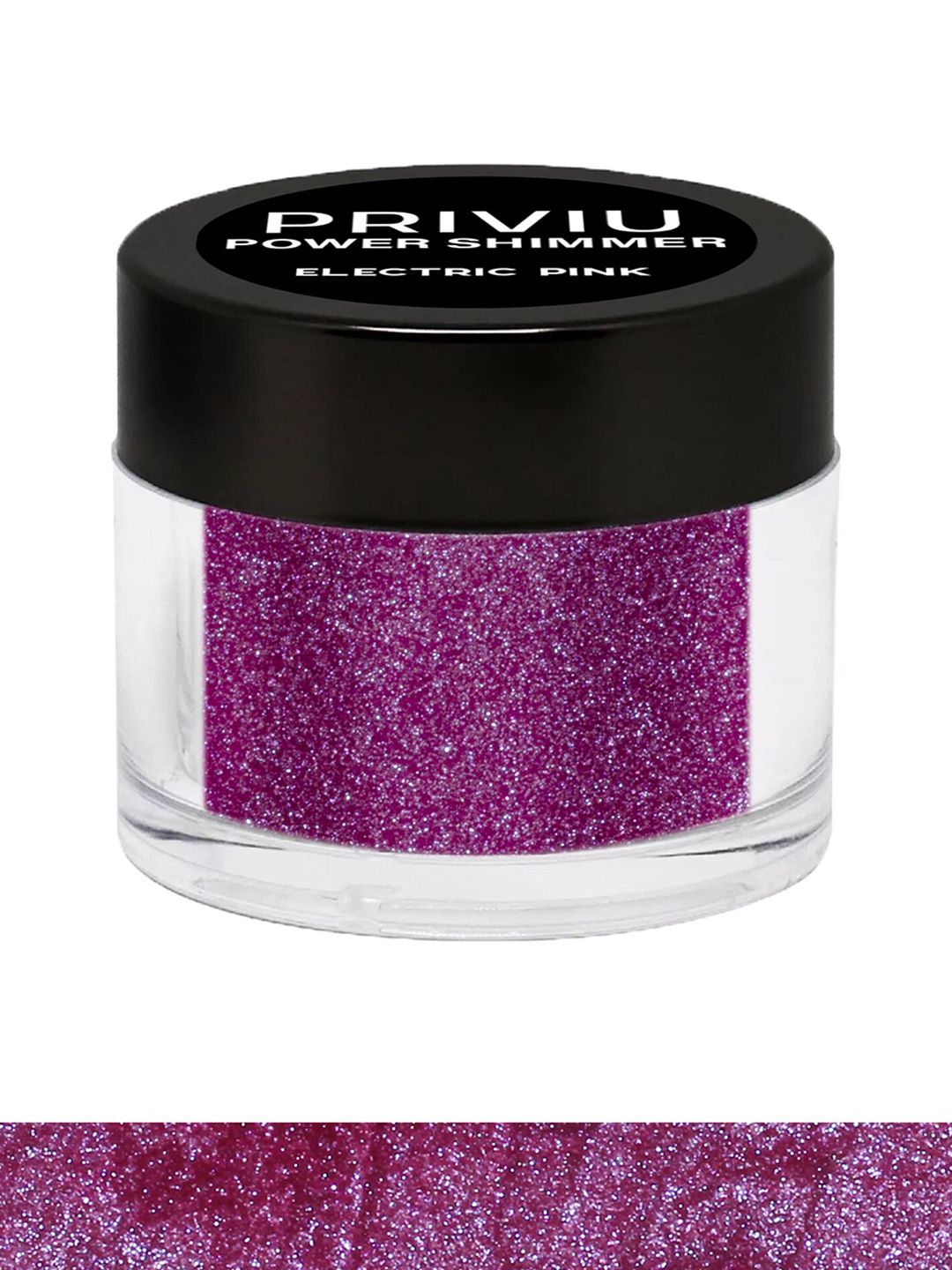 PRIVIU Power Shimmer Eyes & Face Illuminator Highlighter - Electric Pink 15 Price in India