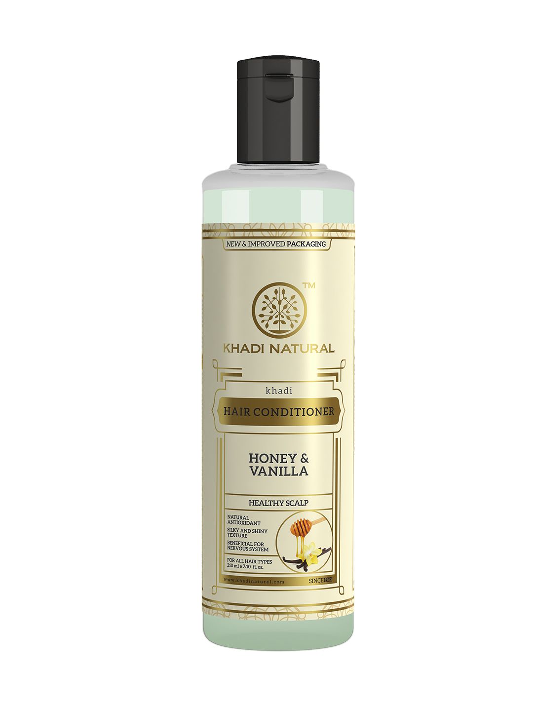 Khadi Natural Honey & Vanilla Hair Conditioner for Silky & Shiny Texture - 210ml Price in India