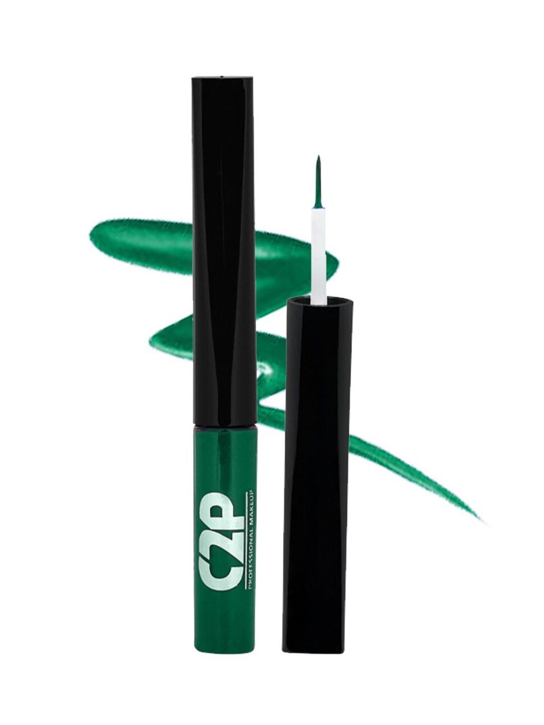 C2P PROFESSIONAL MAKEUP Playmate Matte Eyeliner - Majestic Green 05 Price in India