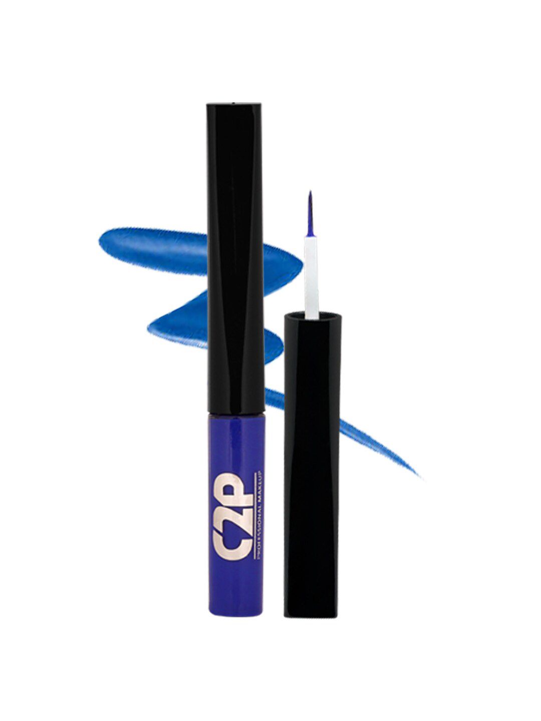 C2P PROFESSIONAL MAKEUP Playmate Matte Eyeliner - Denim Blue 03 Price in India