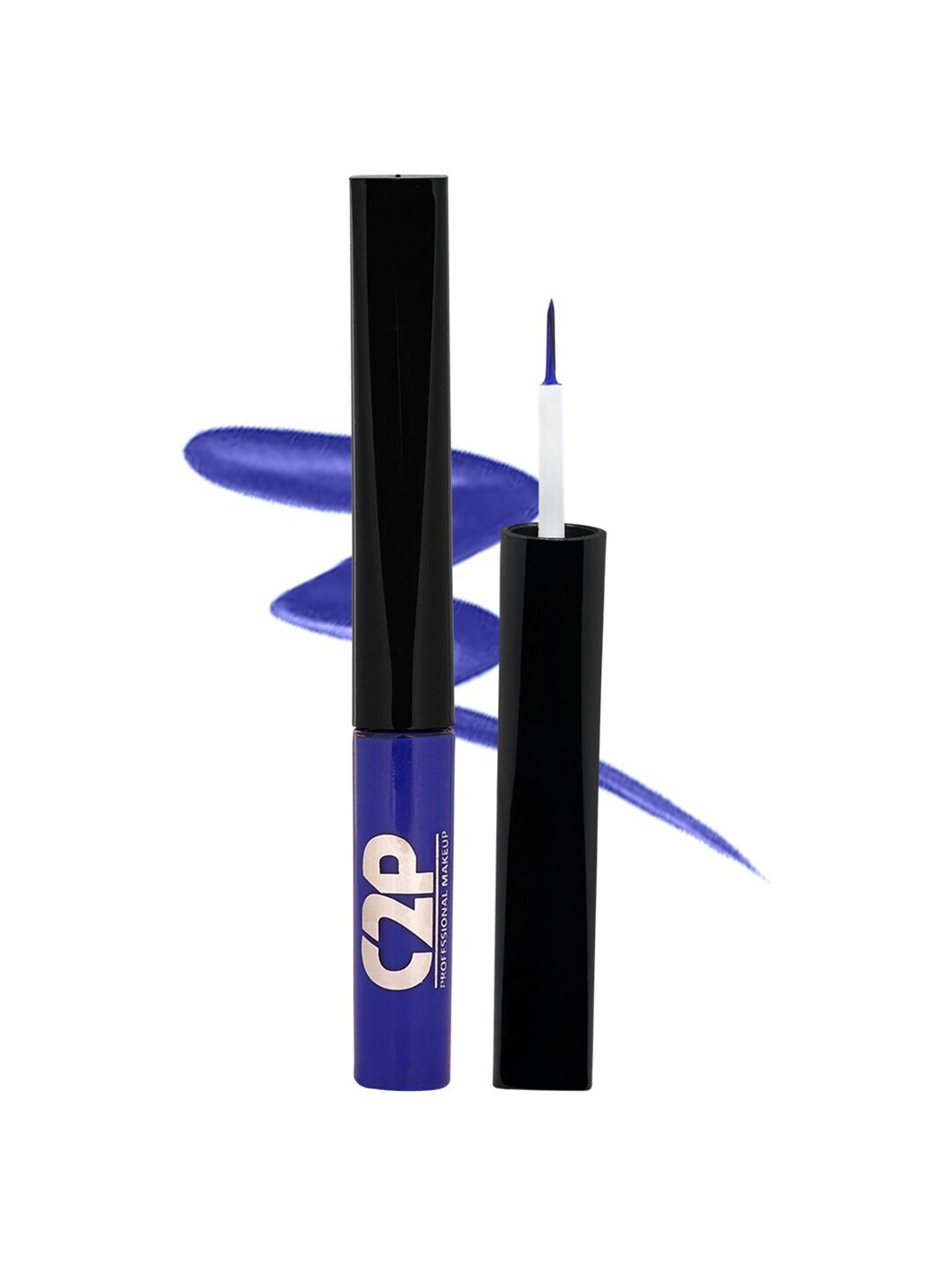 C2P PROFESSIONAL MAKEUP Frame Me Metallic Eyeliner - Blue 03 Price in India