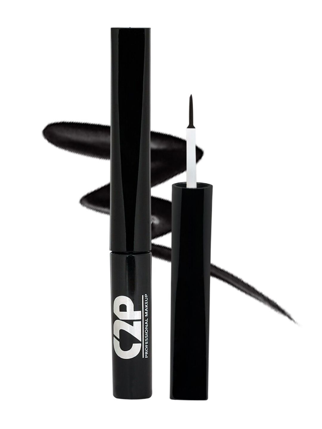 C2P PROFESSIONAL MAKEUP Playmate Matte Eyeliner - Pure Black 01 Price in India