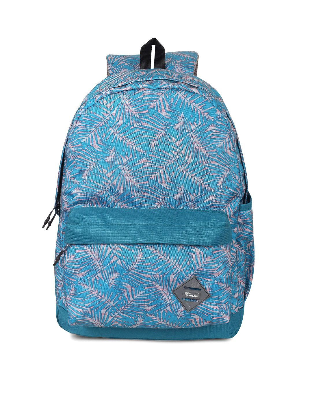 TRUNKIT Unisex Blue Graphic Backpack Price in India