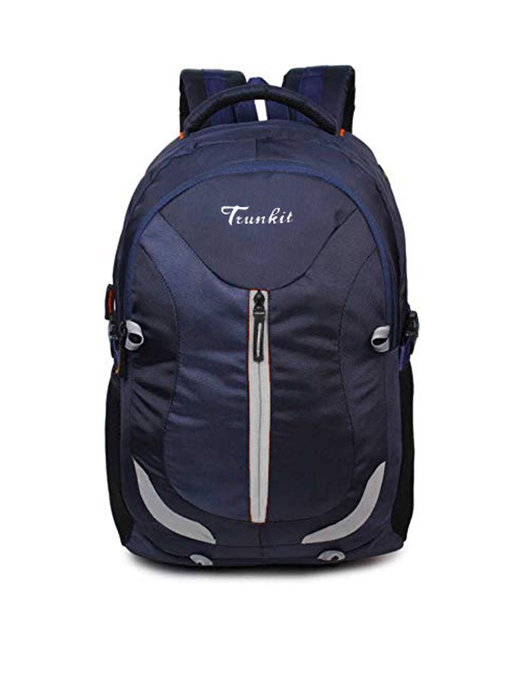 TRUNKIT Unisex Blue & Grey Textured 35 L Laptop Backpack Price in India