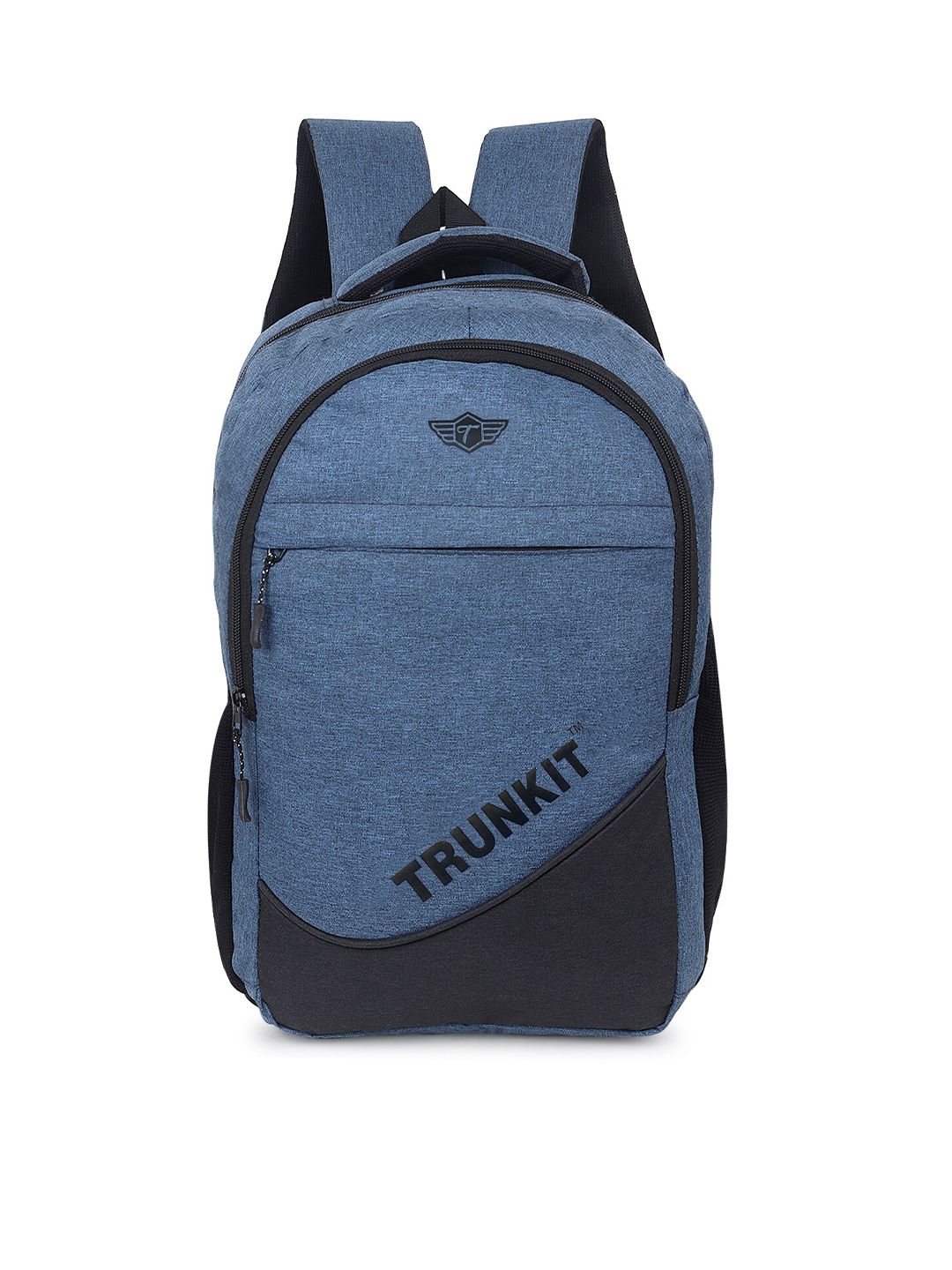 TRUNKIT Unisex Blue & Black Backpack Price in India