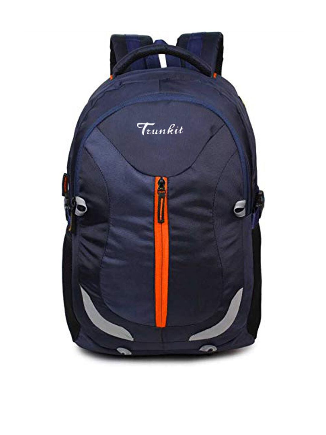 TRUNKIT Unisex Blue & Orange Laptop Backpack Price in India