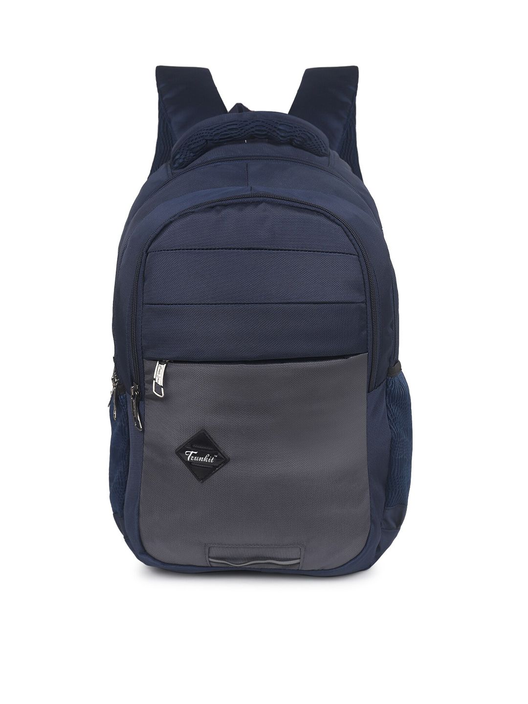TRUNKIT Unisex Blue Laptop Backpack With Rain Cover Price in India