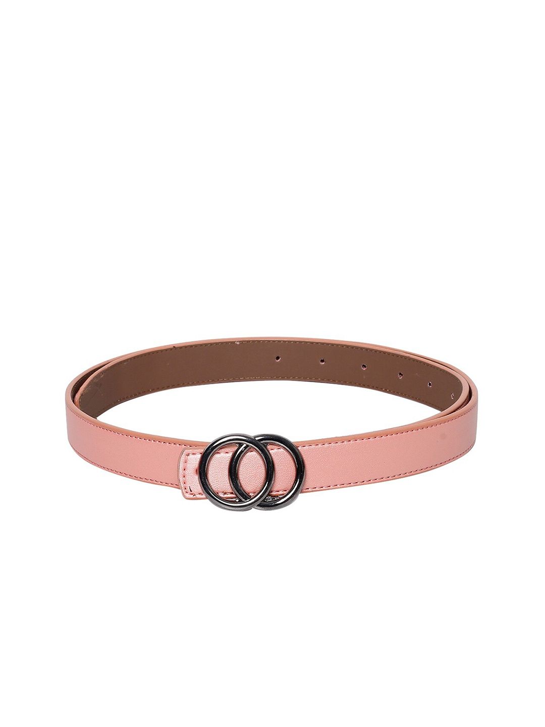 thickskin Women Peach-Coloured Solid Belt Price in India