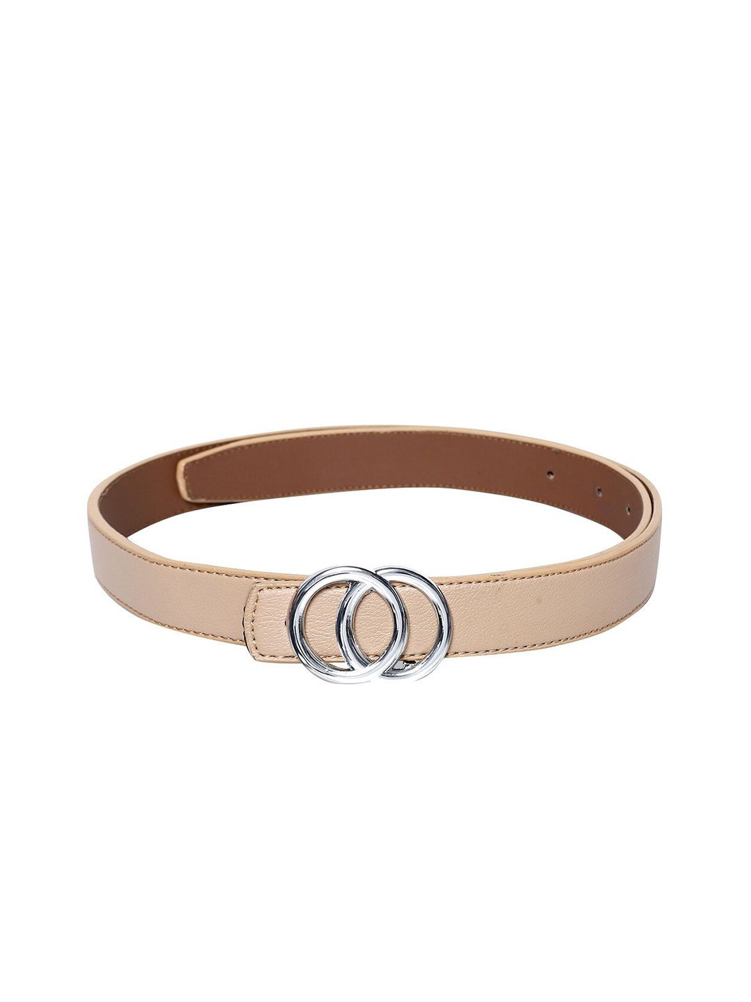 thickskin Women Beige PU Belt Price in India