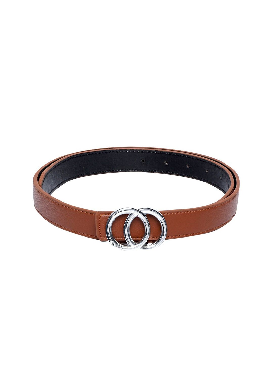 thickskin Women Tan Solid Belt Price in India