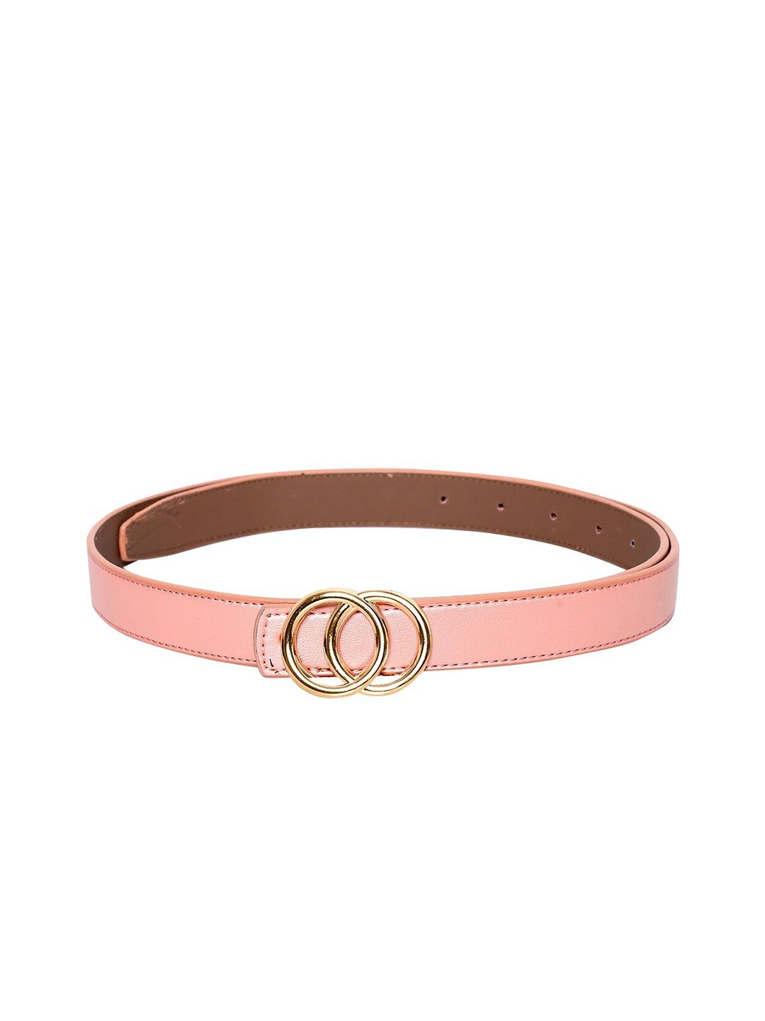 thickskin Women Peach-Coloured PU Belt Price in India