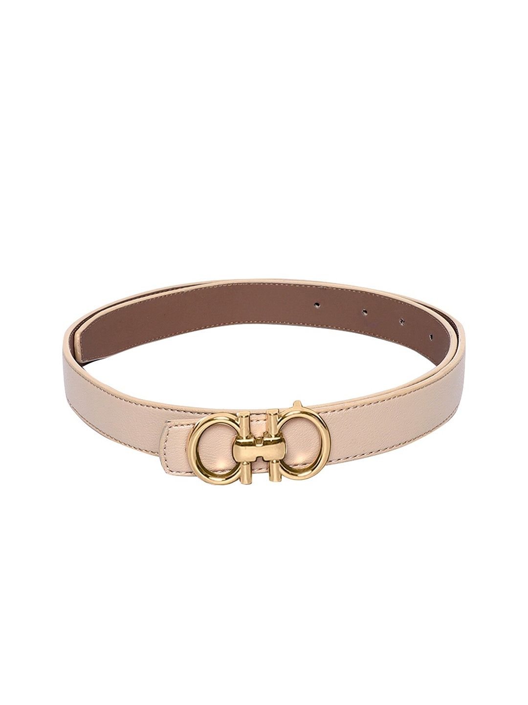 thickskin Women Beige PU Belt Price in India