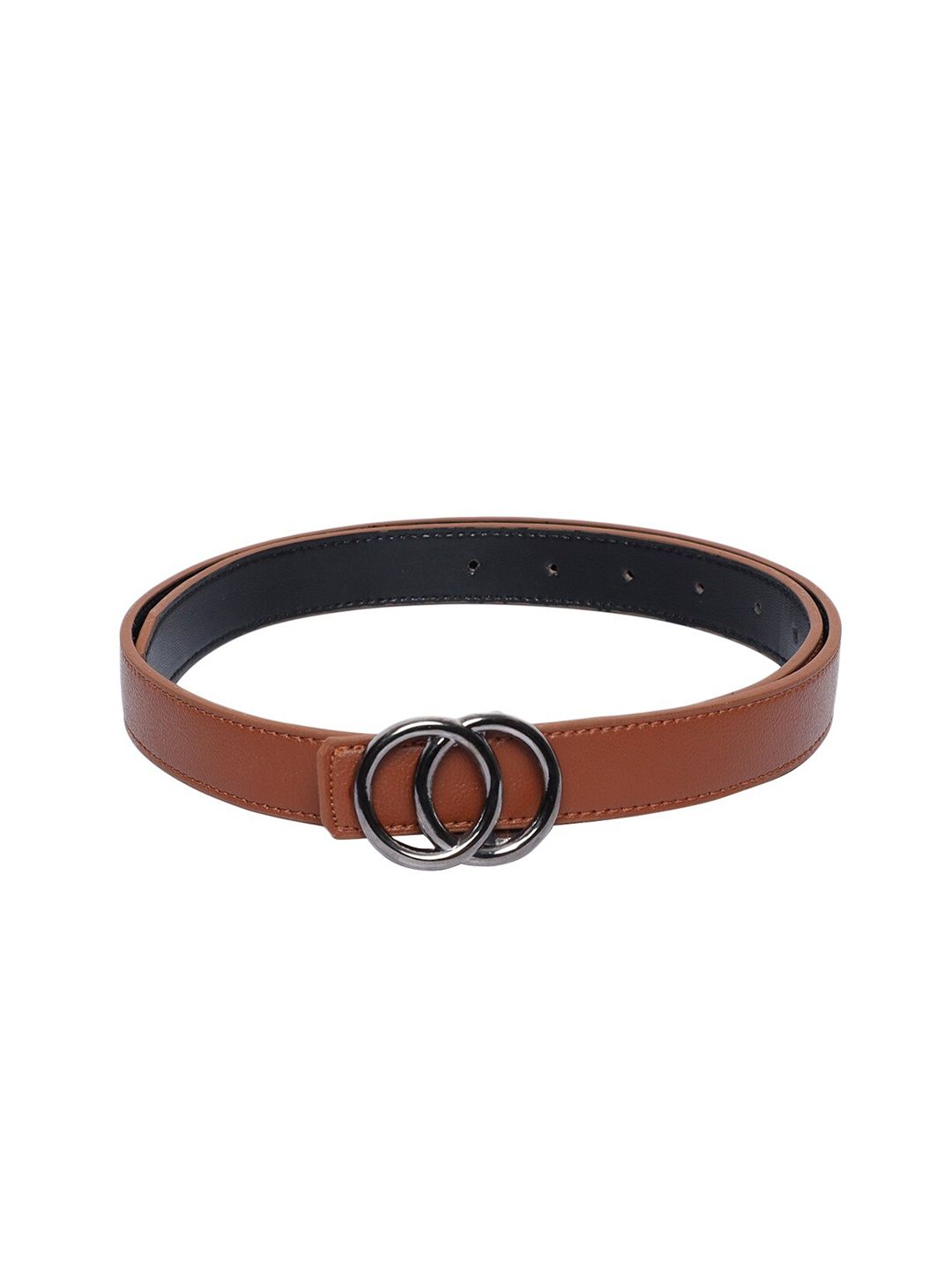 thickskin Women Tan Solid Belt Price in India