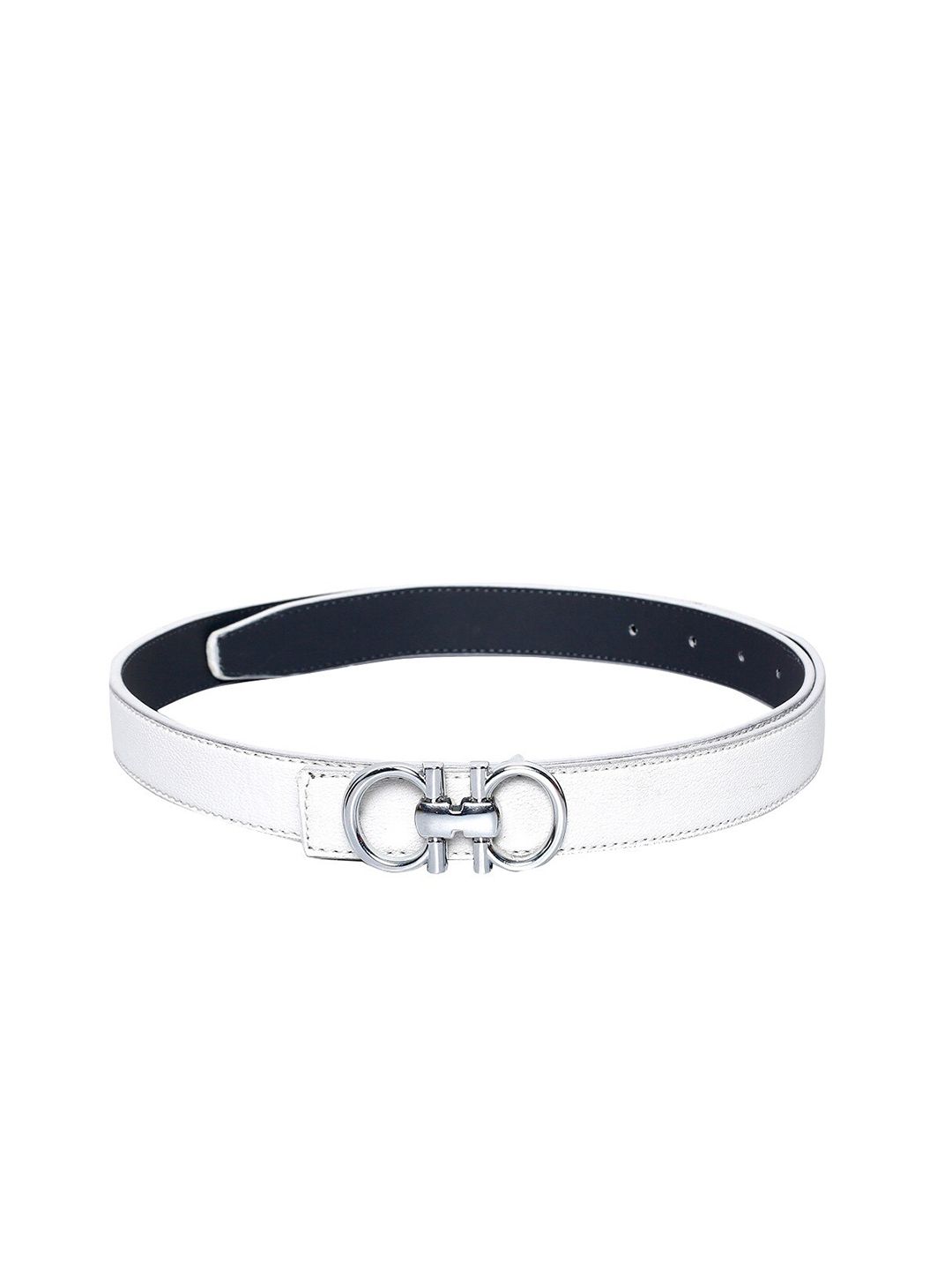 thickskin Women White Solid Belt Price in India