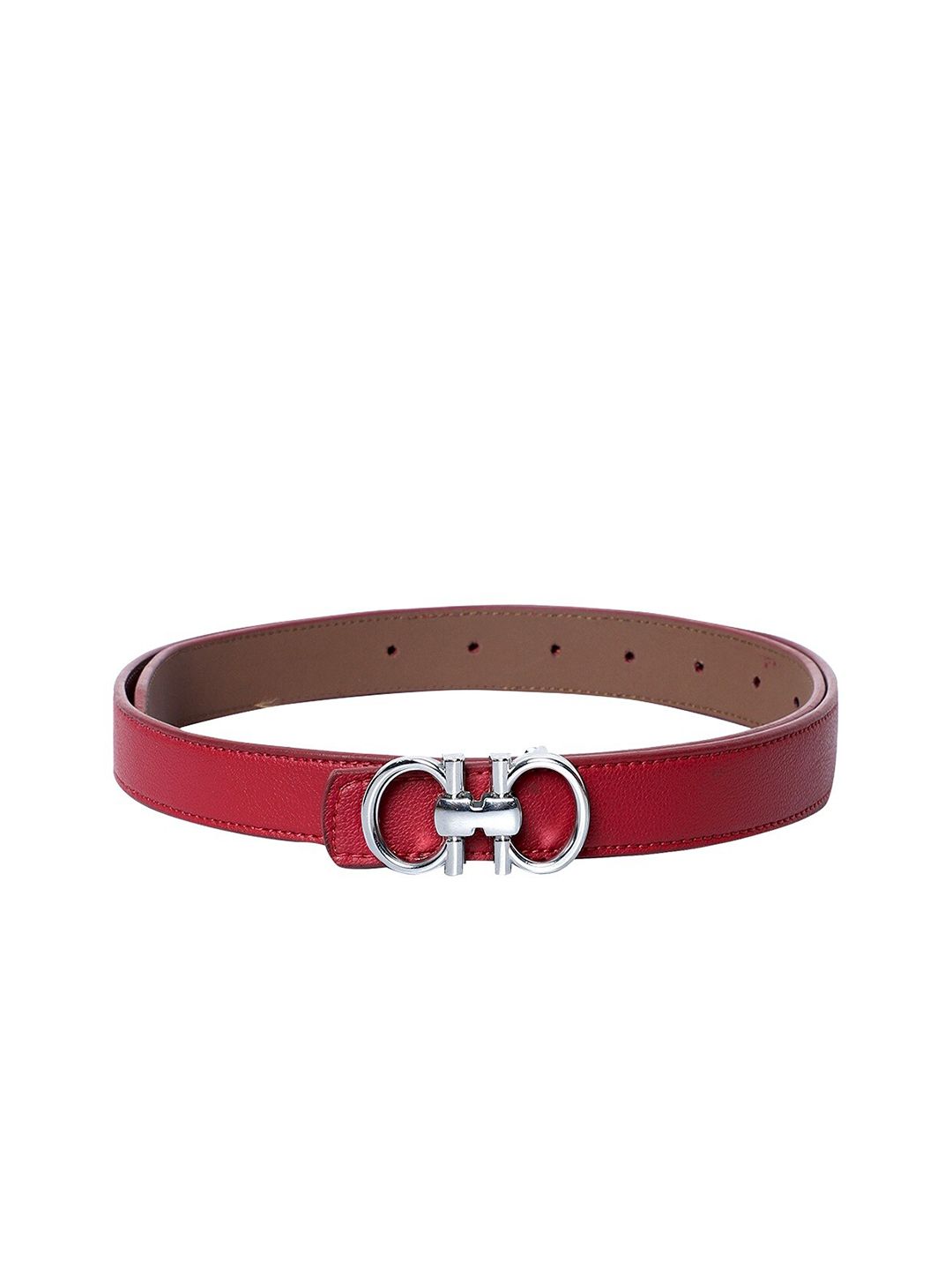 thickskin Women Red Textured Belt Price in India