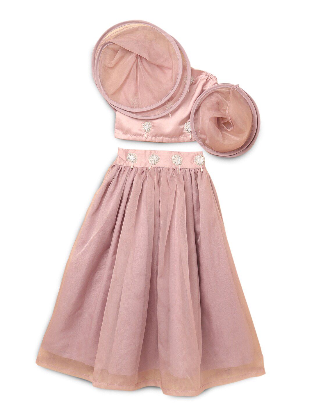 Hopscotch Girls Rose Ready to Wear Lehenga & Choli