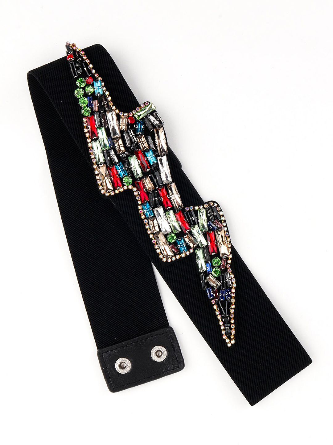 ODETTE Women Multicoloured Embellished Belt Price in India