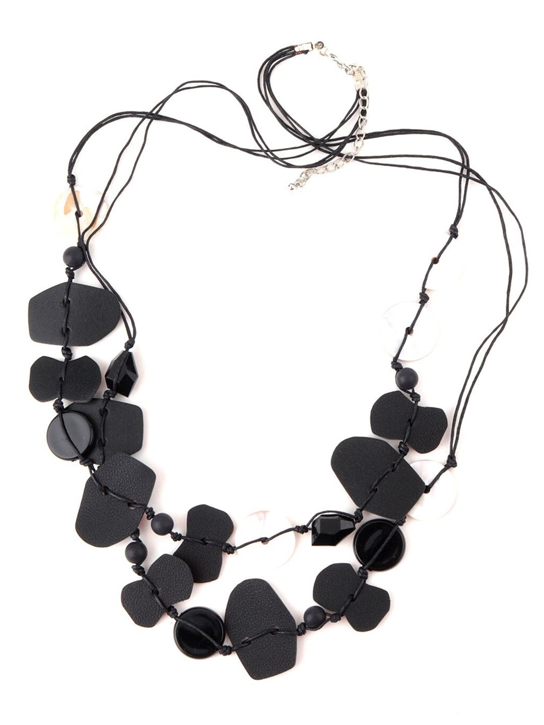 ODETTE Black Necklace Price in India