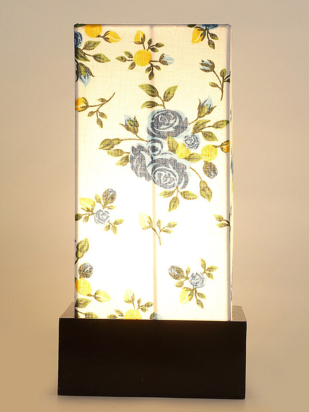 Devansh Multicoloured Printed Table Lamp Price in India