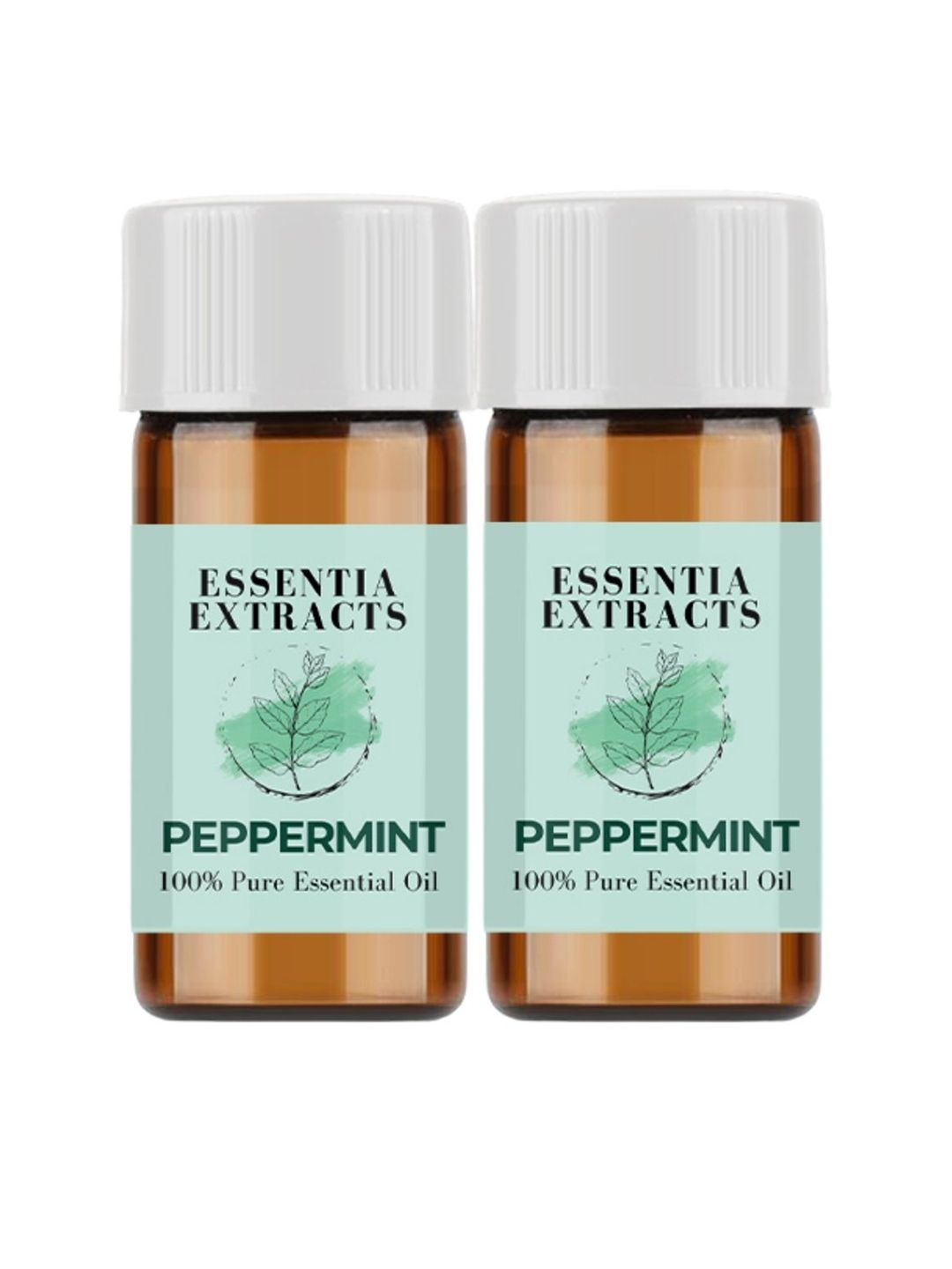 ESSENTIA EXTRACTS Set of 2 Transparent Peppermint Aroma Oils Price in India