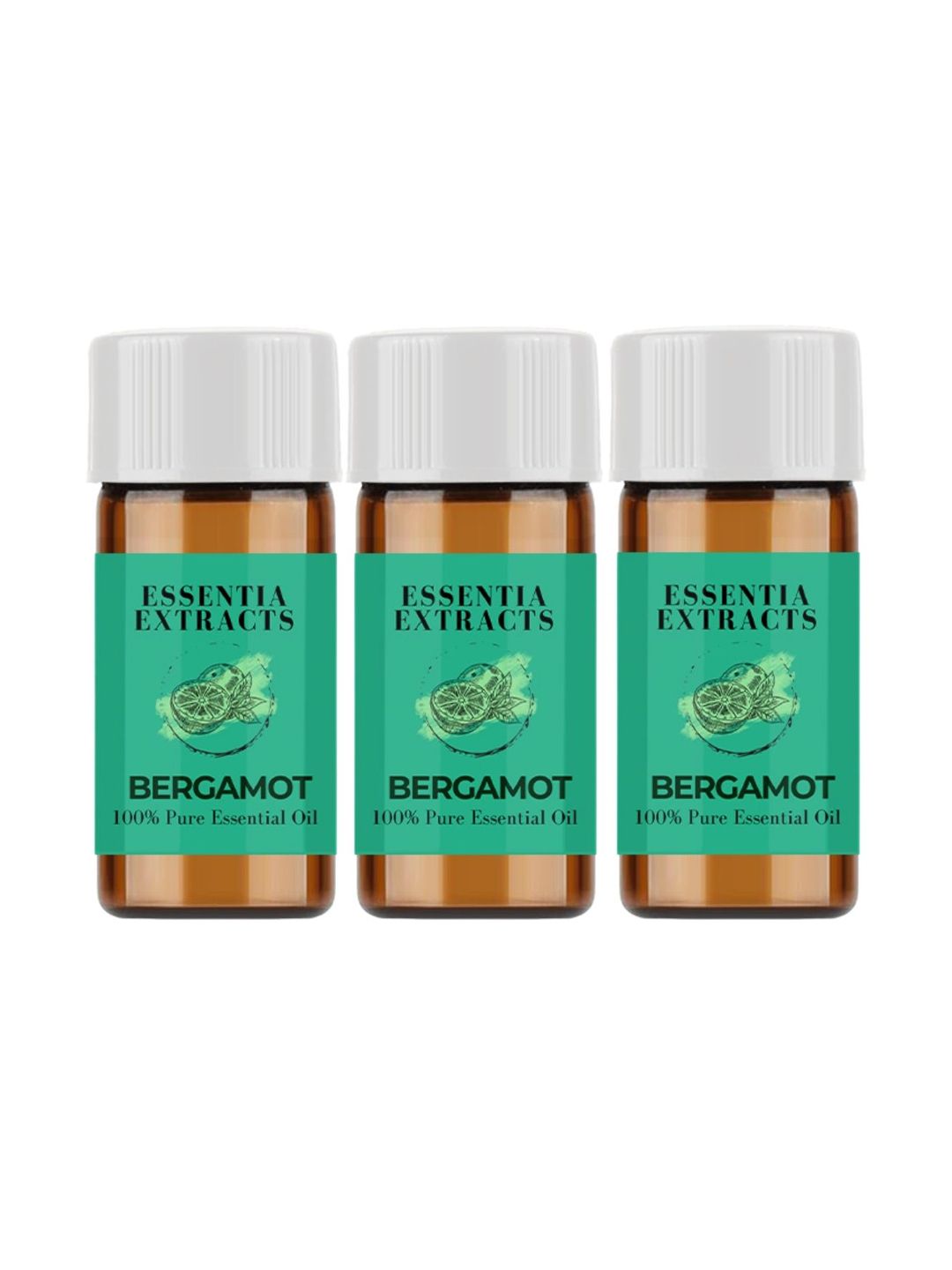 ESSENTIA EXTRACTS Set Of 3 Bergamot Aroma Oils 9 ML Price in India