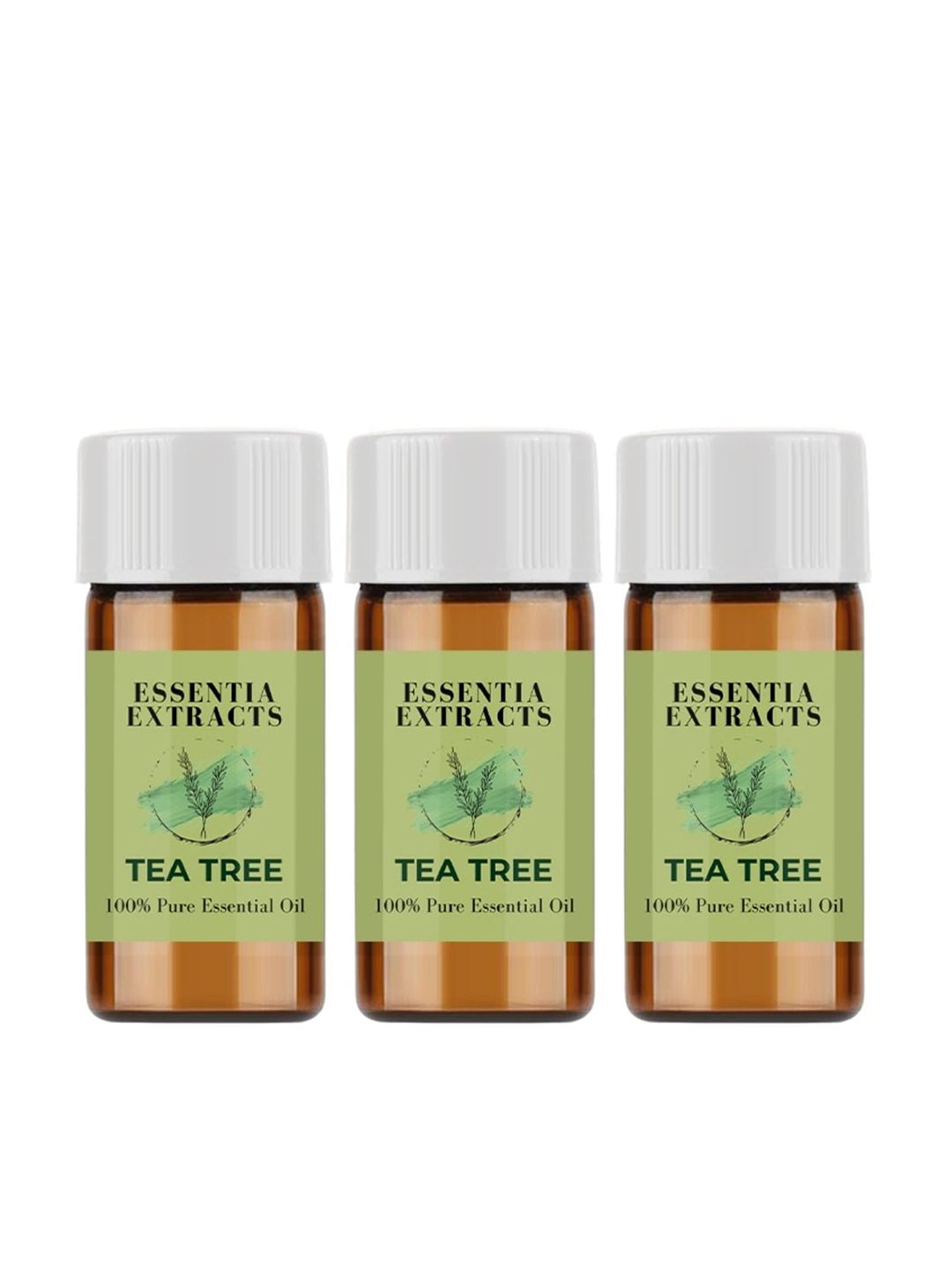 ESSENTIA EXTRACTS Pack Of 3 Tea Tree Essential Oil 3 Ml Price in India