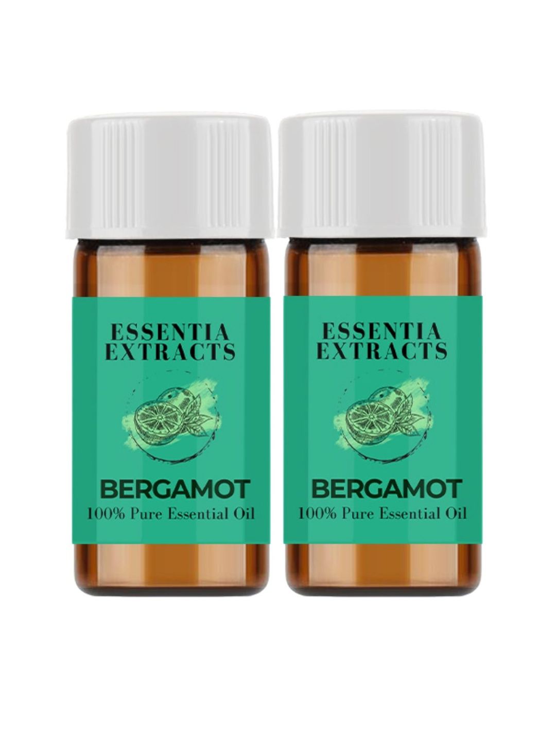 ESSENTIA EXTRACTS Set Of 2 Bergamot Essential Oil- 6 ml Price in India