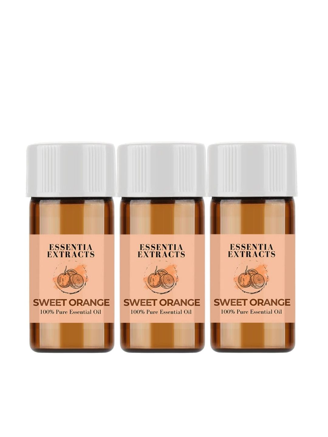 ESSENTIA EXTRACTS Set Of 3 Sweet Orange Essential Oil Price in India