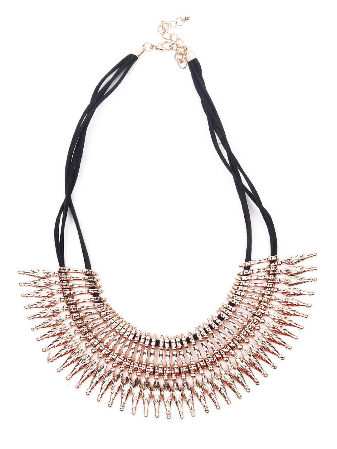 ODETTE Gold-Toned Metal Necklace Price in India