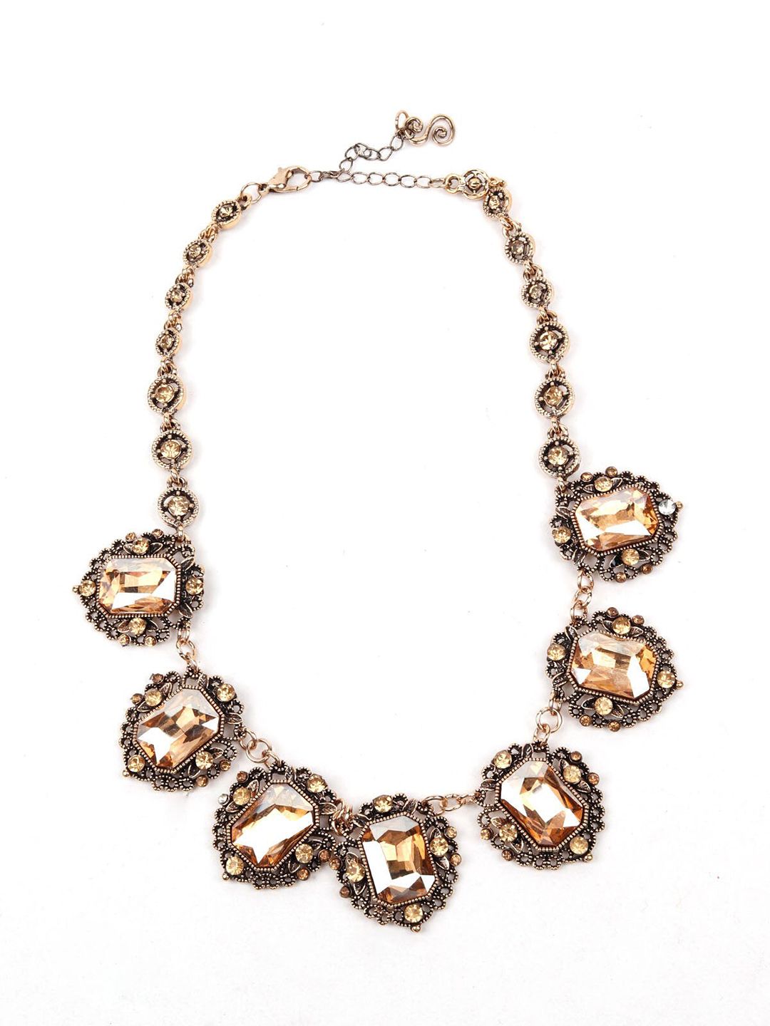 ODETTE Women Gold-Toned Necklace Price in India