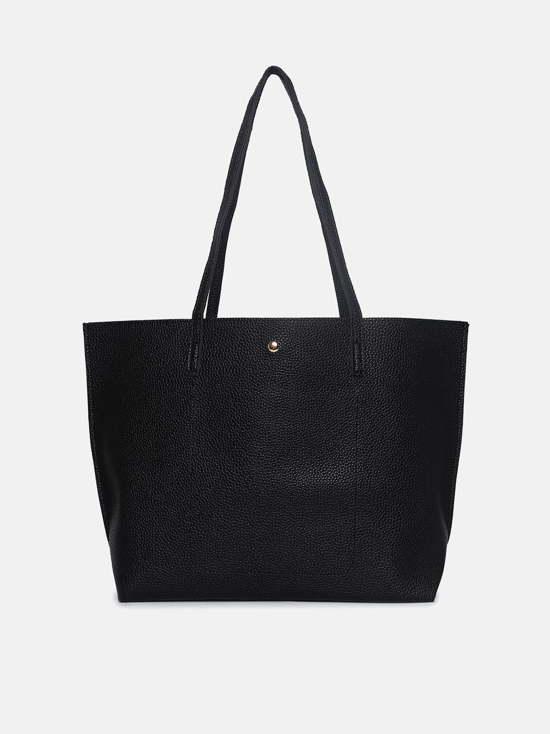 HAUTE SAUCE by Campus Sutra Black Structured Shoulder Bag Price in India