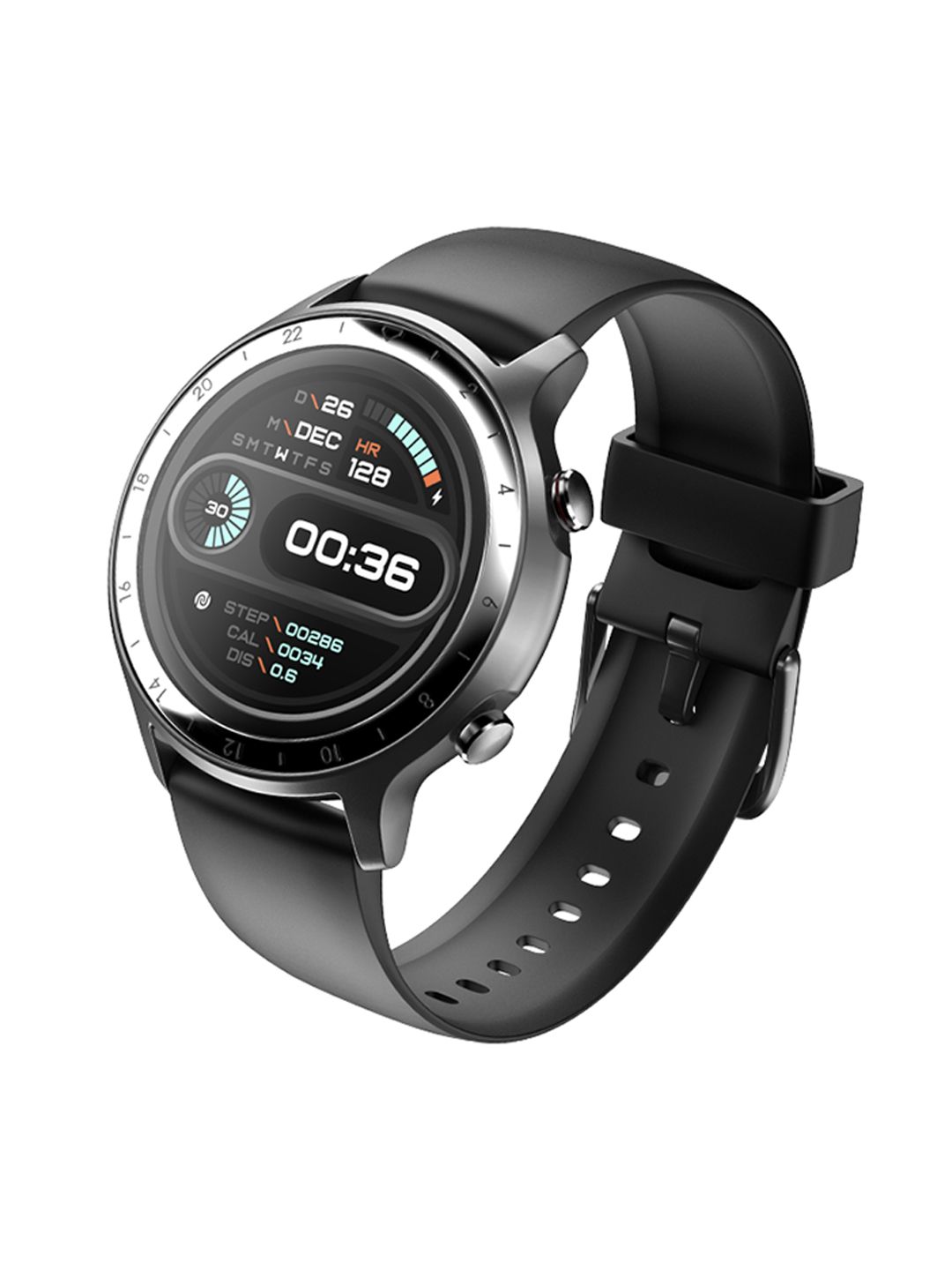 NOISE Fit Active GPS Smartwatch - Robust Black Price in India