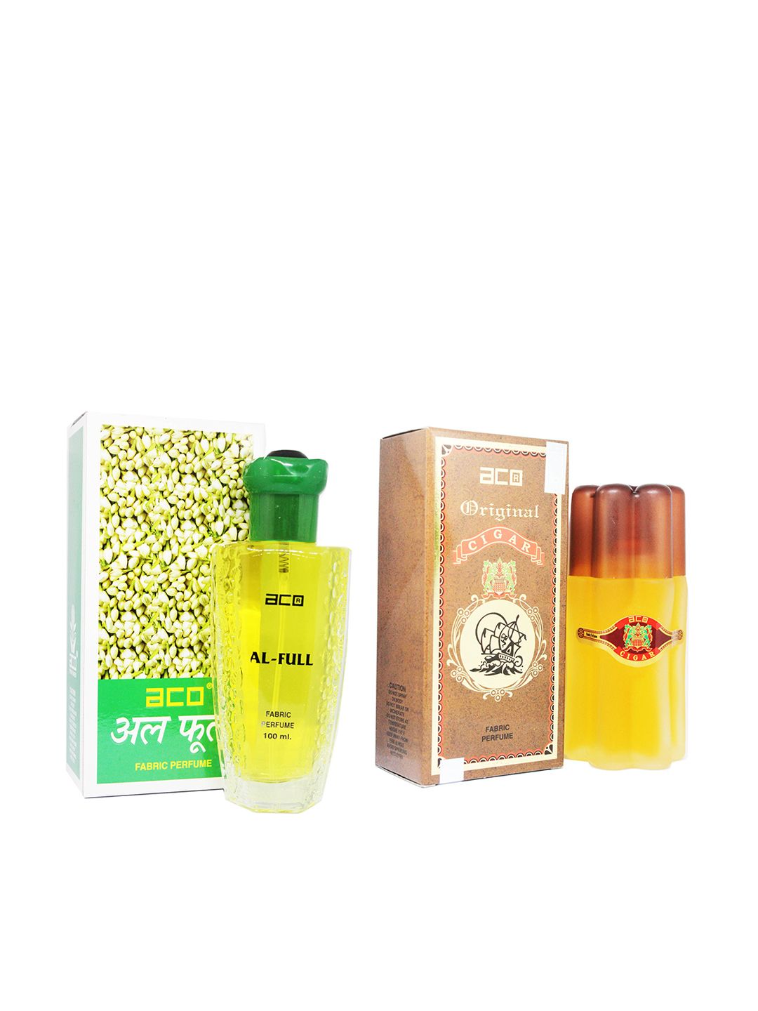 aco PERFUMES Aco Alfull and Cigar & fabric Perfume Combo set 200 ml Price in India