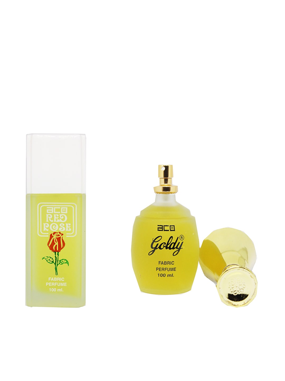 aco PERFUMES Goldy and Red Rose Combo Fabric Perfume 100ML Price in India